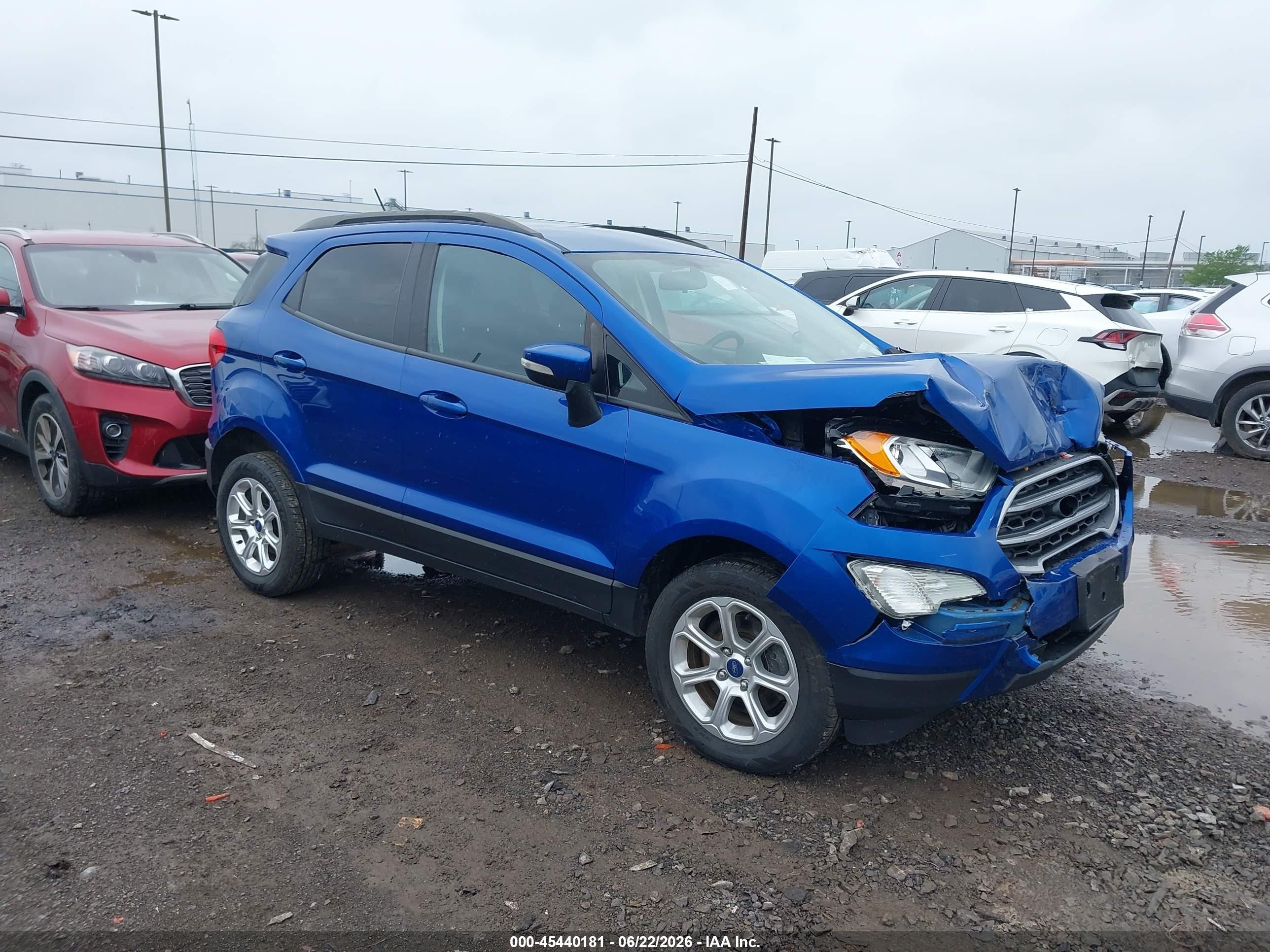 2020 Ford EcoSport SE, VIN MAJ6S3GL9LC392801 — Перед