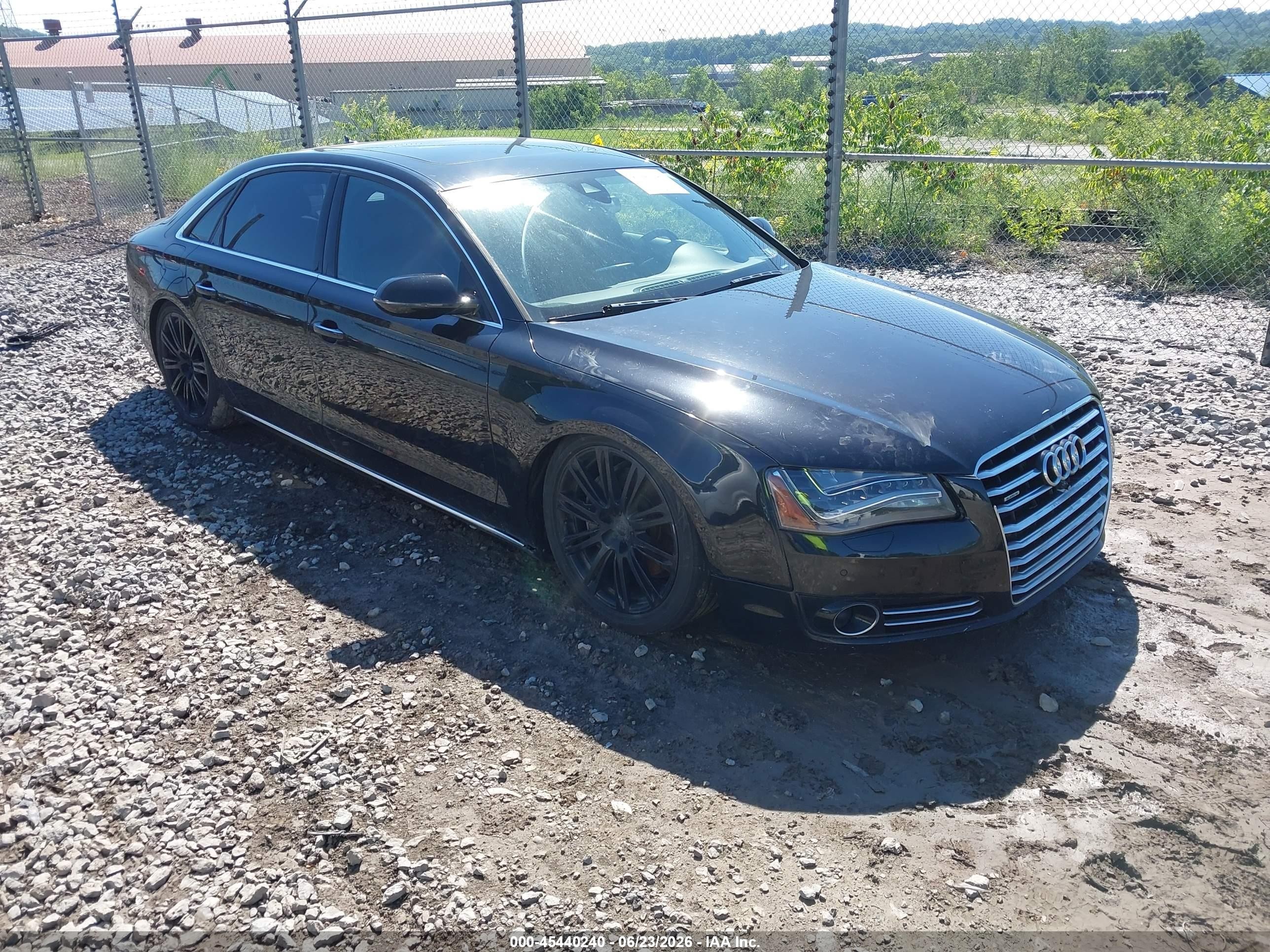2014 Audi A8 3.0L TDI, VIN WAURMAFDXEN006813 — Normal wear
