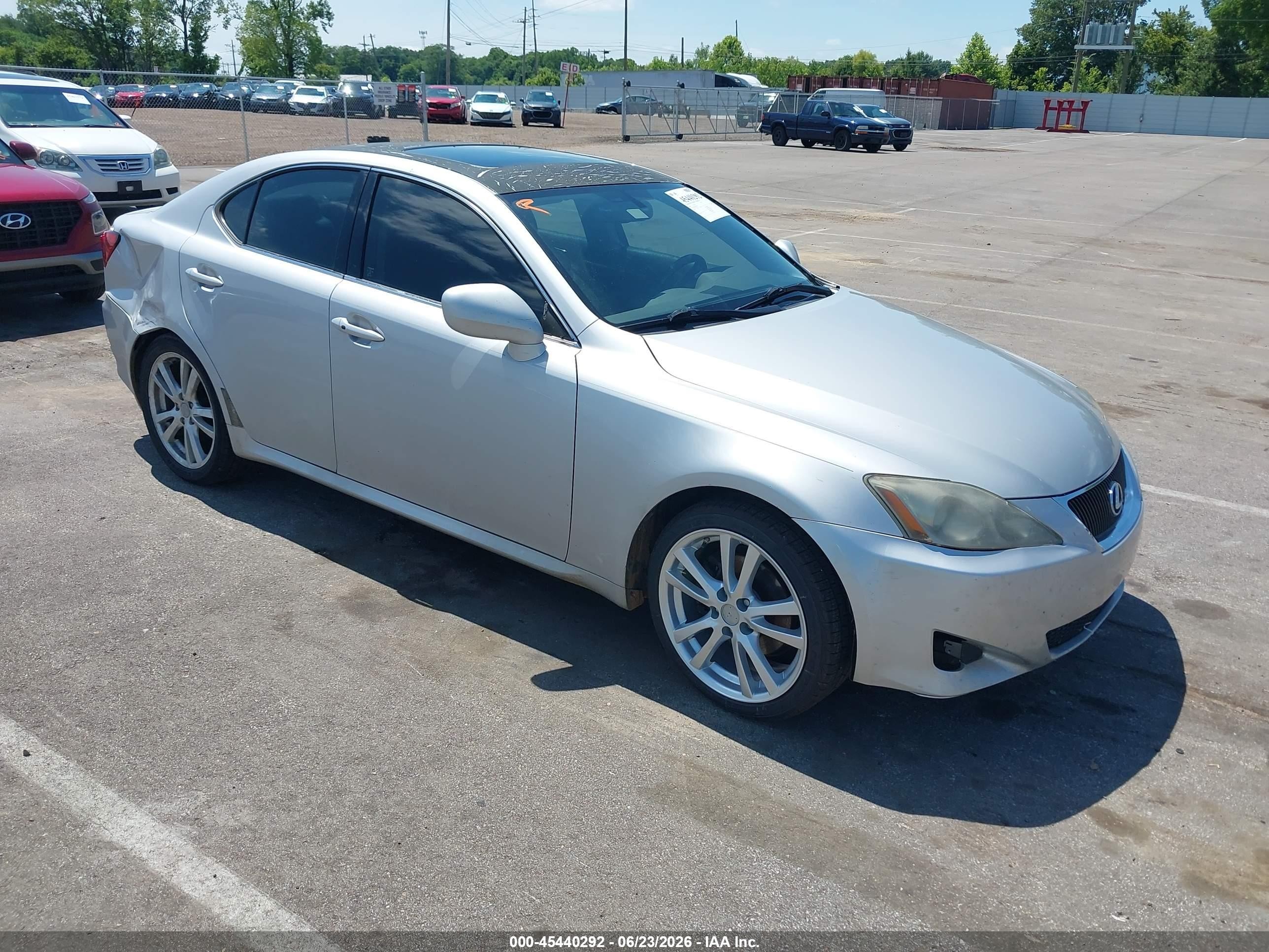 2006 Lexus IS 250, VIN JTHBK262262012301 — По всему кузову