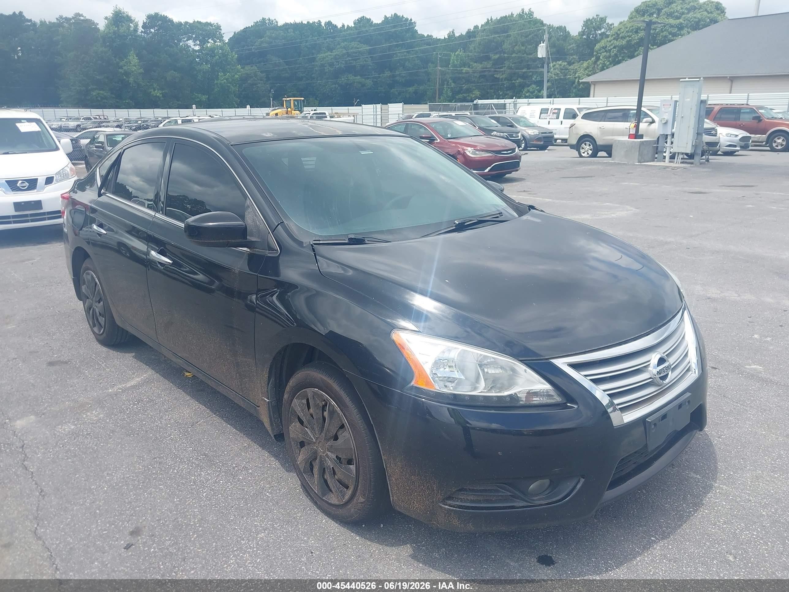 2015 Nissan Sentra SV, VIN 3N1AB7APXFY365595 — Normal wear