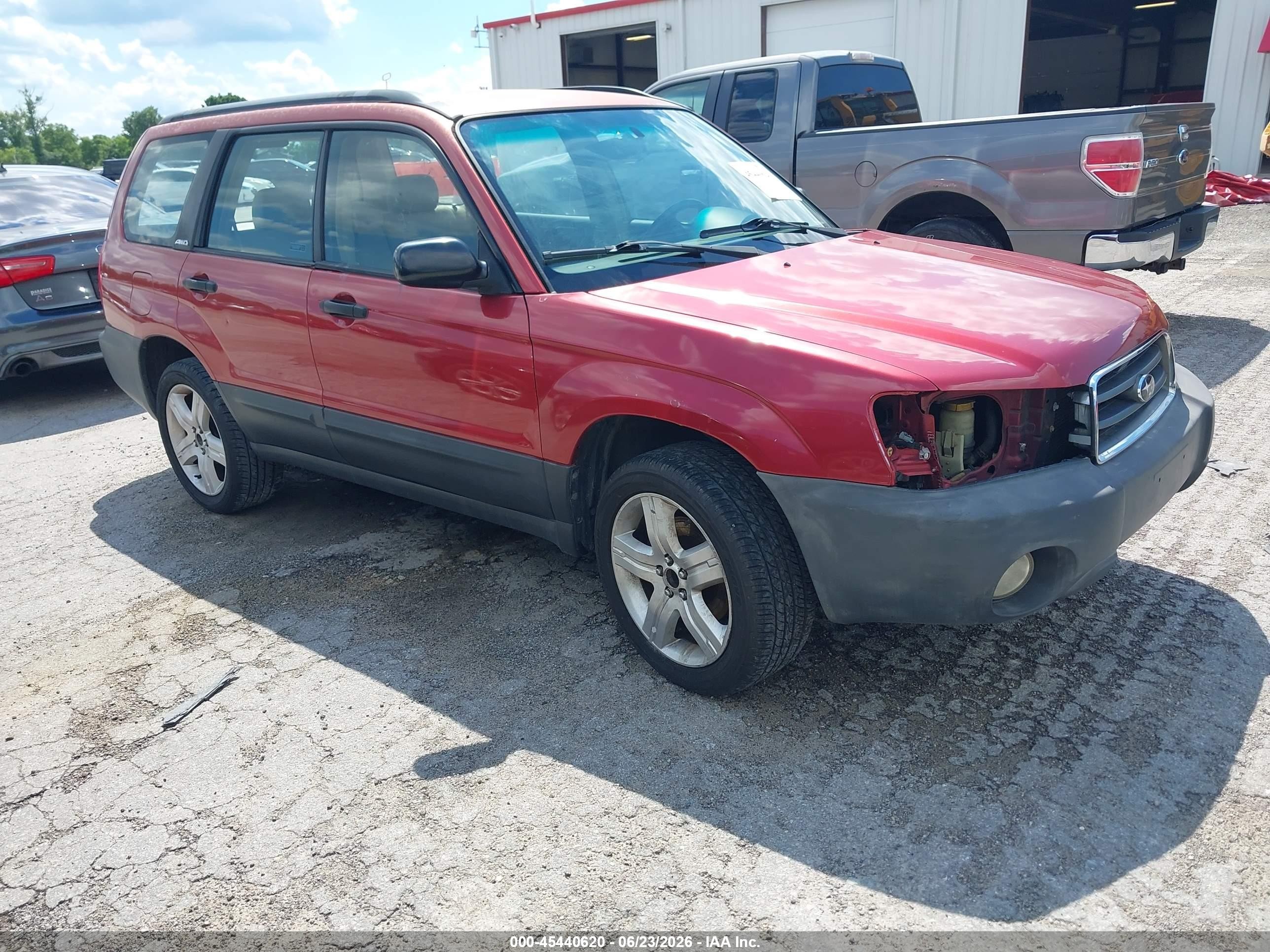 2003 Subaru Forester X, VIN JF1SG636X3H721655 — Normal wear