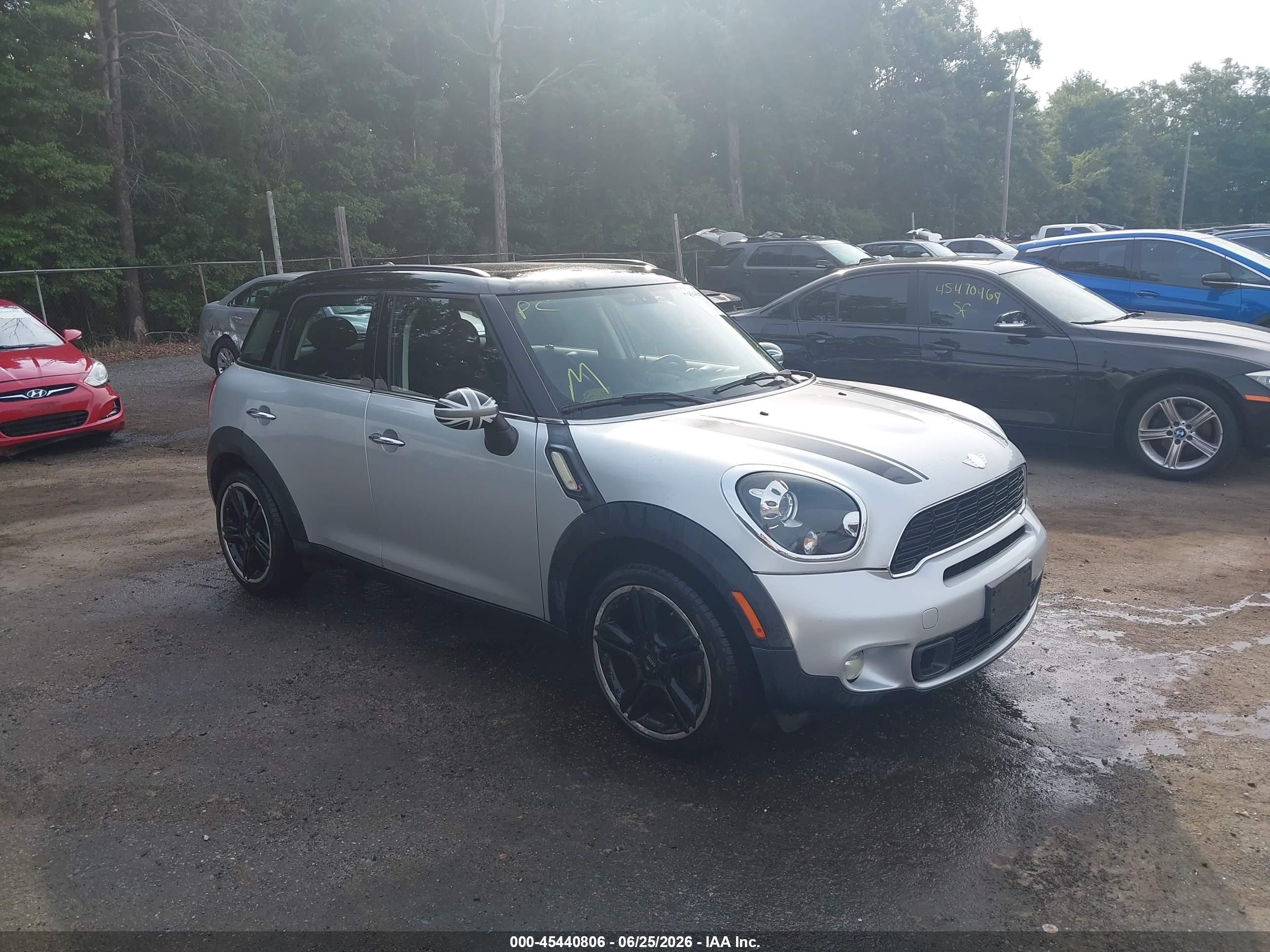 2013 MINI Countryman S, VIN WMWZC3C50DWP23631 — Water / flood