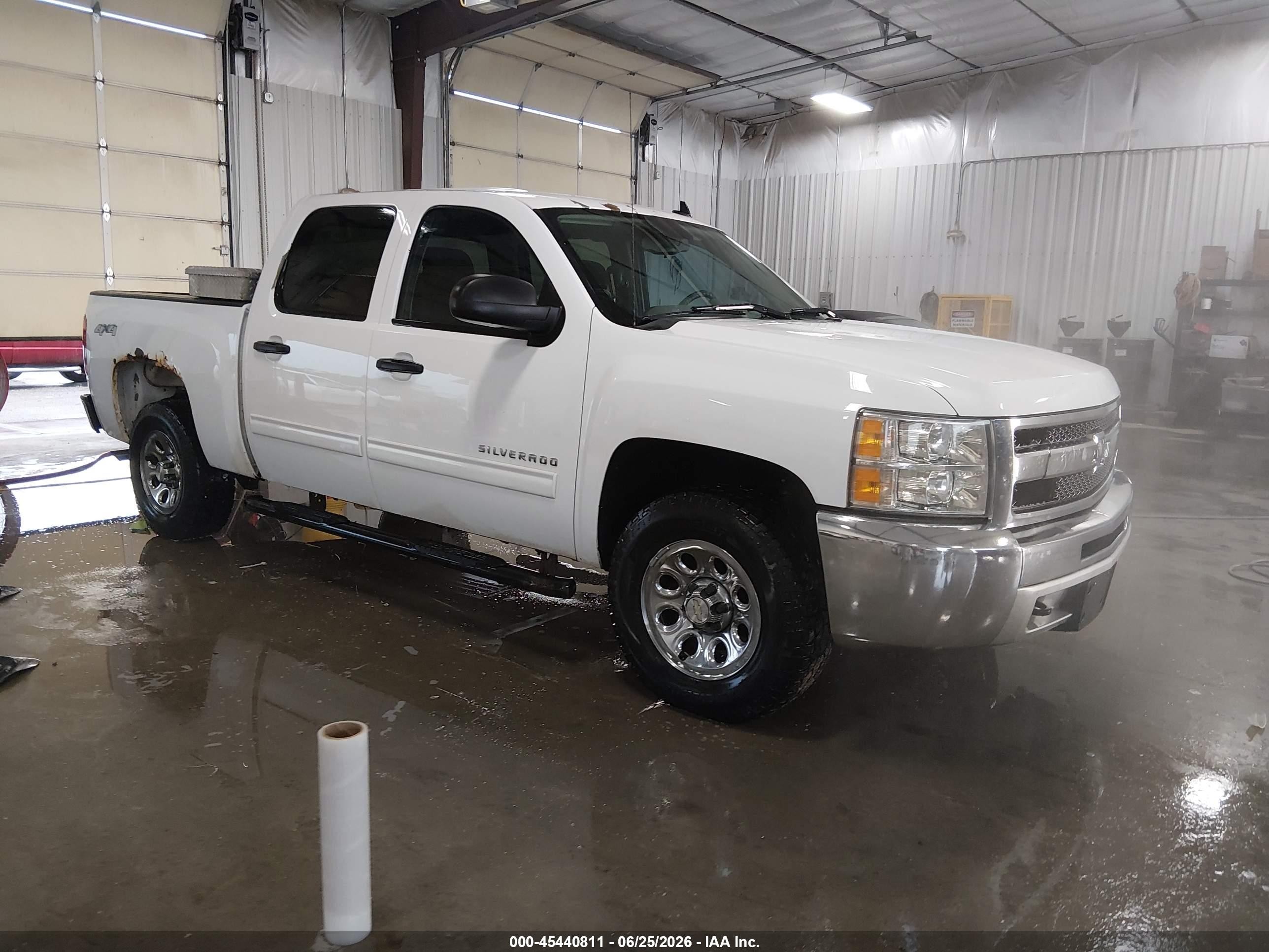 2013 Chevrolet Silverado 1500 LS, VIN 3GCPKREAXDG175016 — Hail