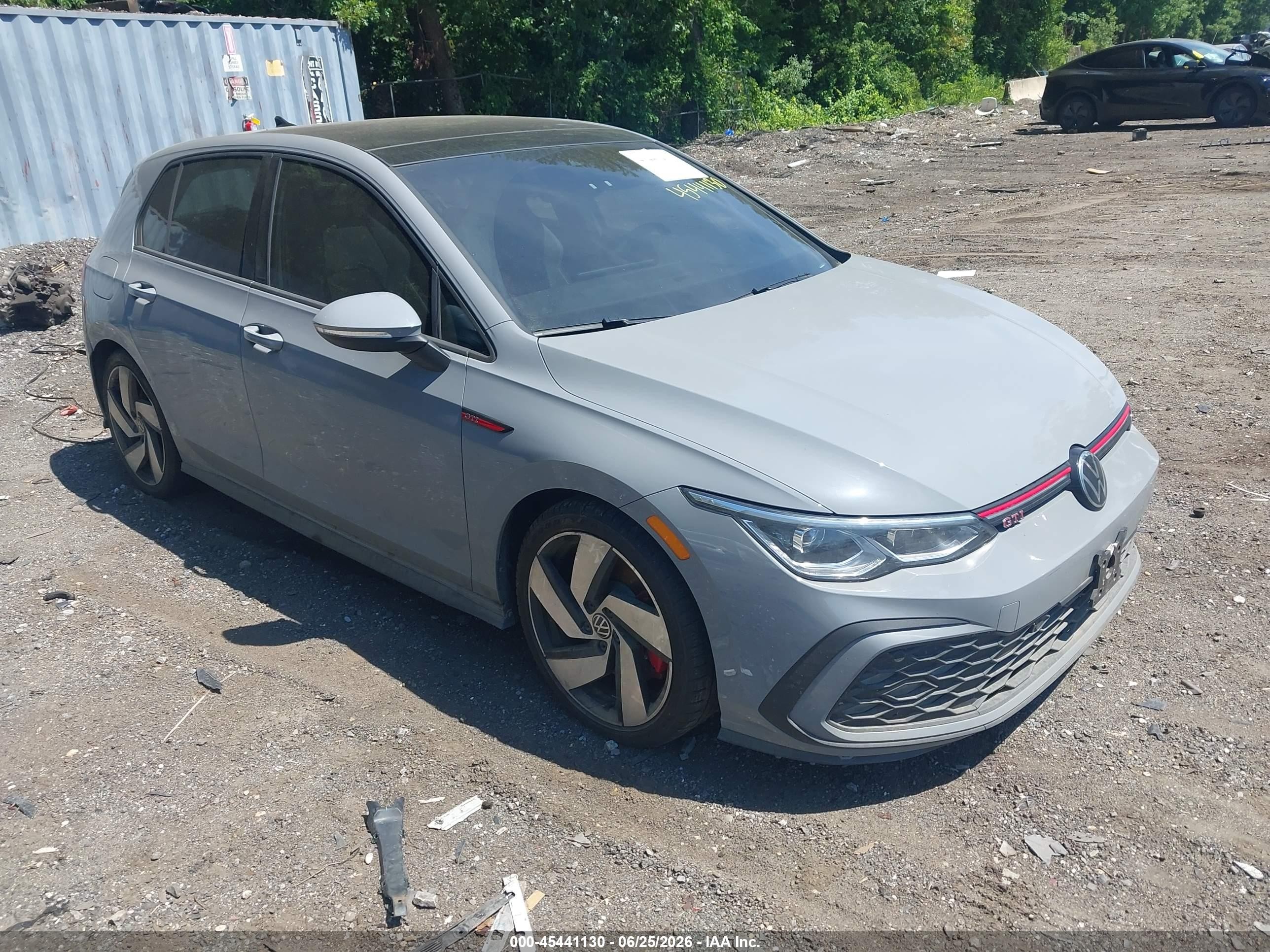 2022 Volkswagen Golf GTI, VIN WVW287CD1NW216940 — Water / flood