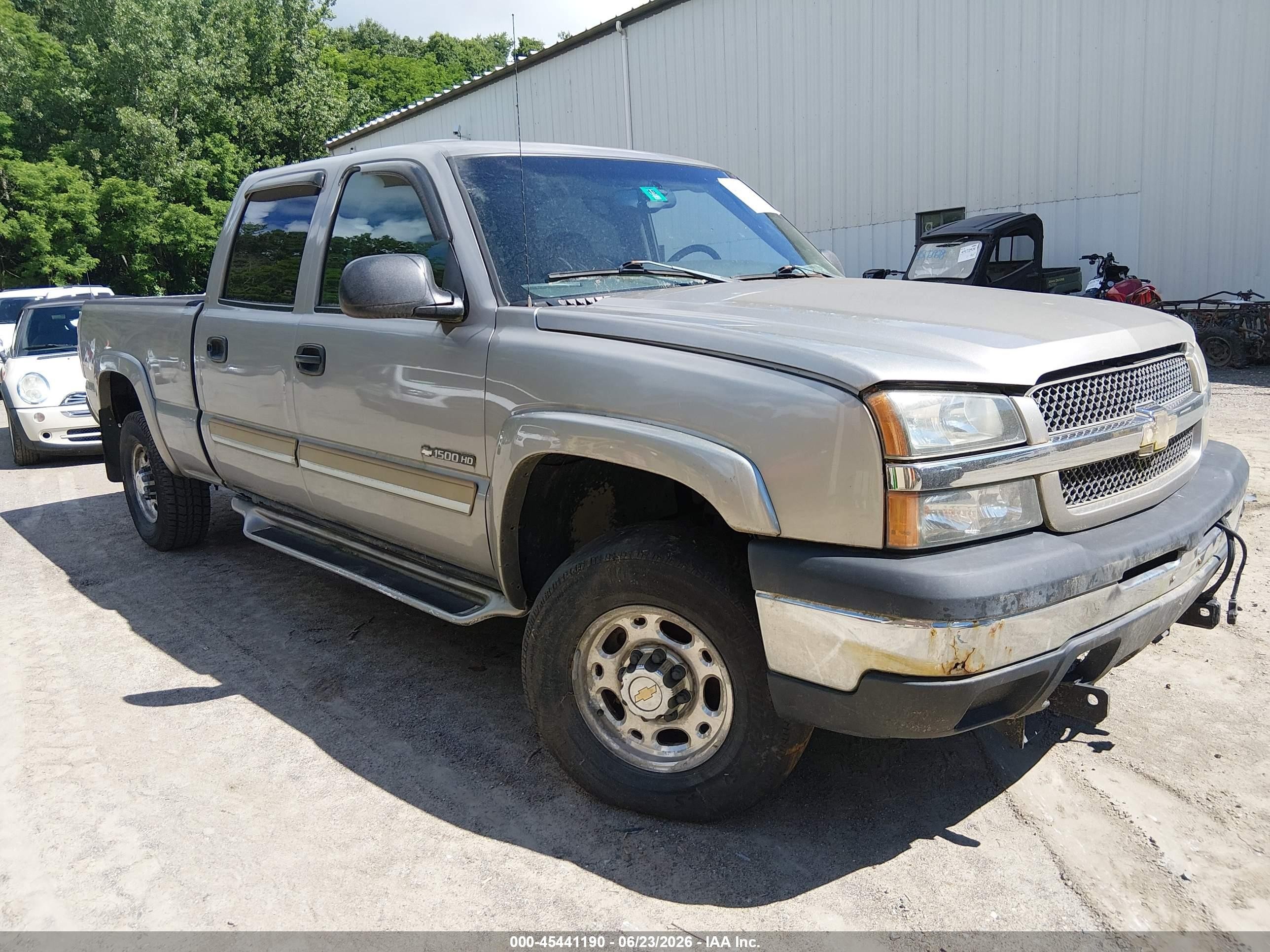 2003 Chevrolet Silverado 1500HD LS, VIN 1GCGK13U73F135670 — Обычный износ