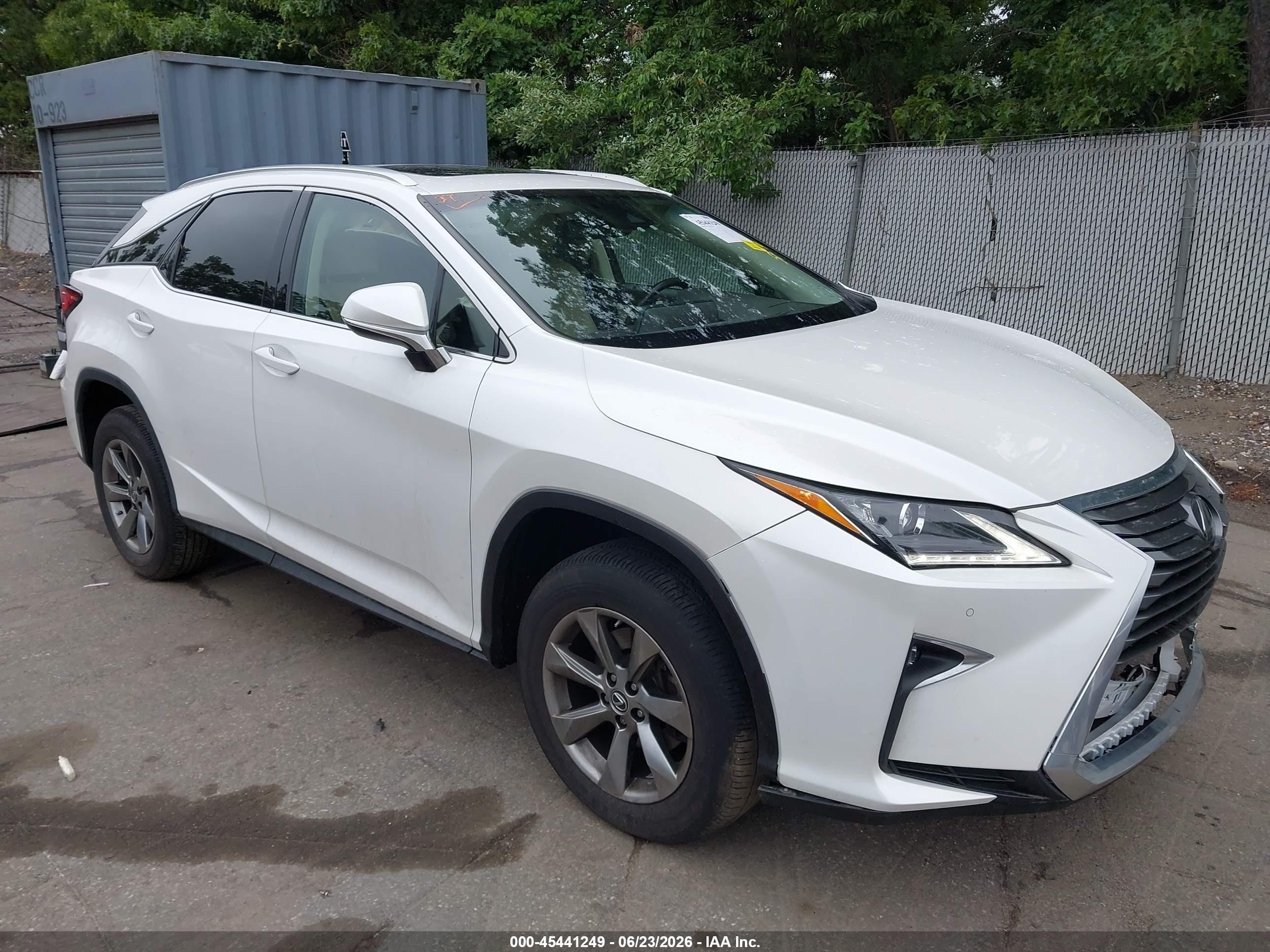 2018 Lexus RX 350, VIN JTJBZMCA0J2037305 — Перед