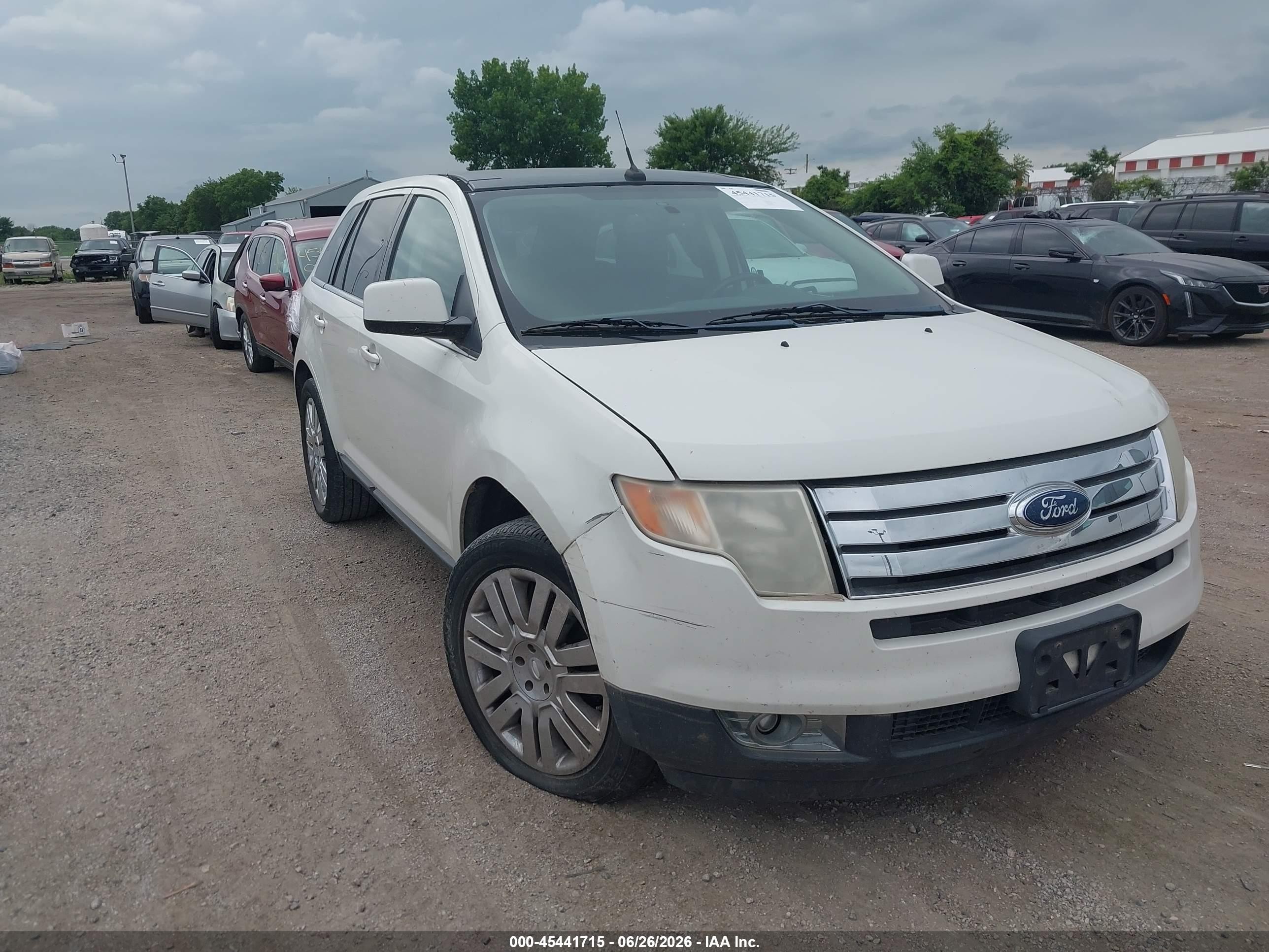 2009 Ford Edge Limited, VIN 2FMDK49C59BA63313 — Front end