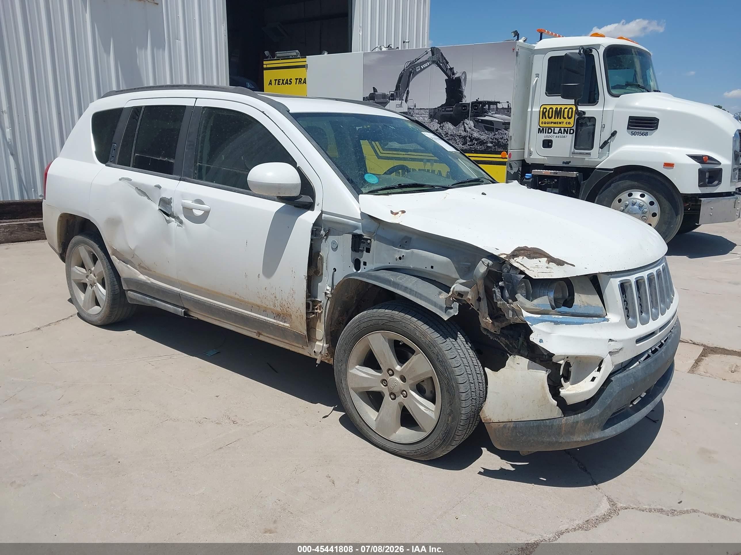 2015 Jeep Compass High Altitude, VIN 1C4NJCEA7FD157046 — Repossession