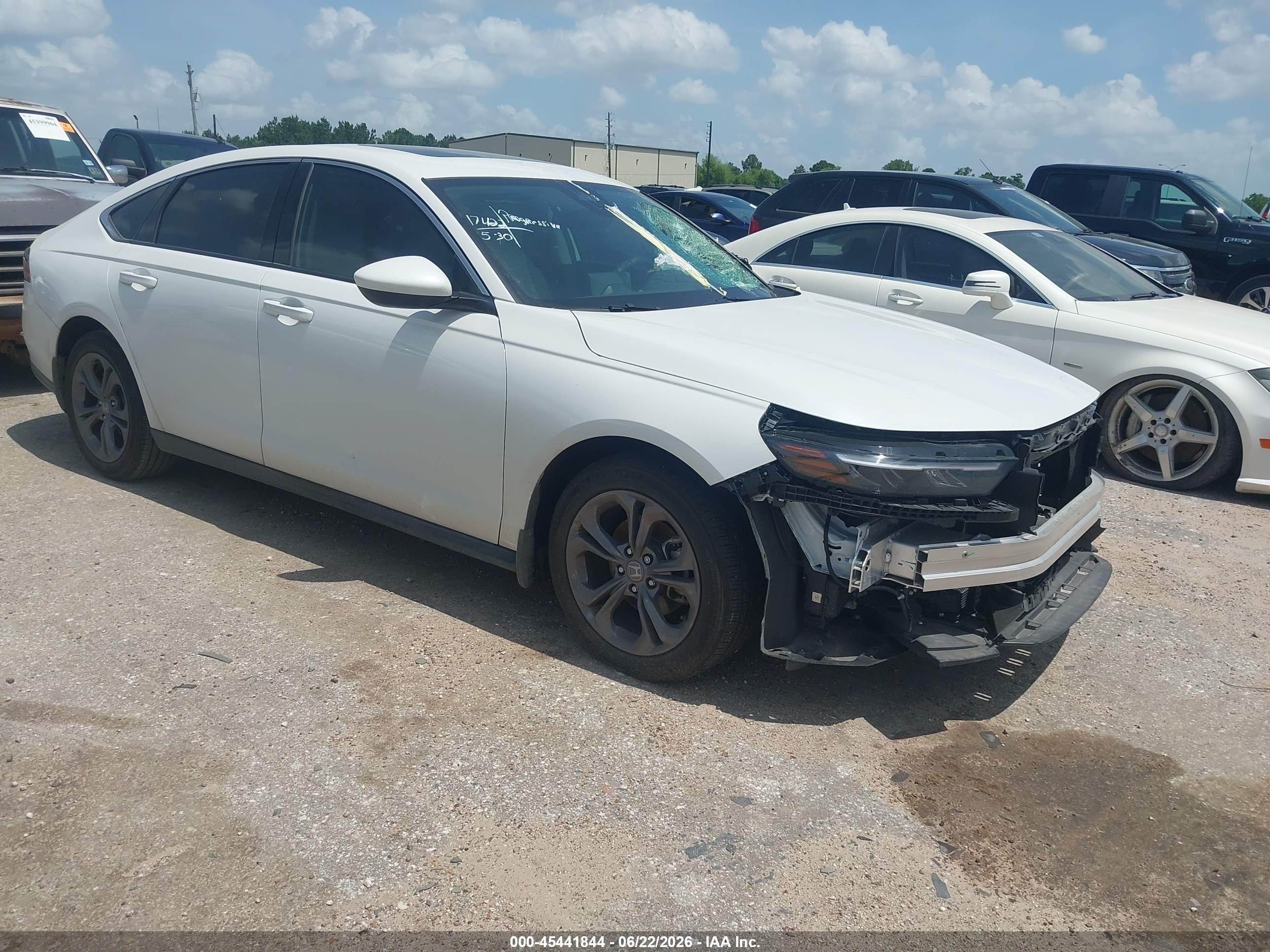 2024 Honda Accord EX, VIN 1HGCY1F31RA048502 — Front end