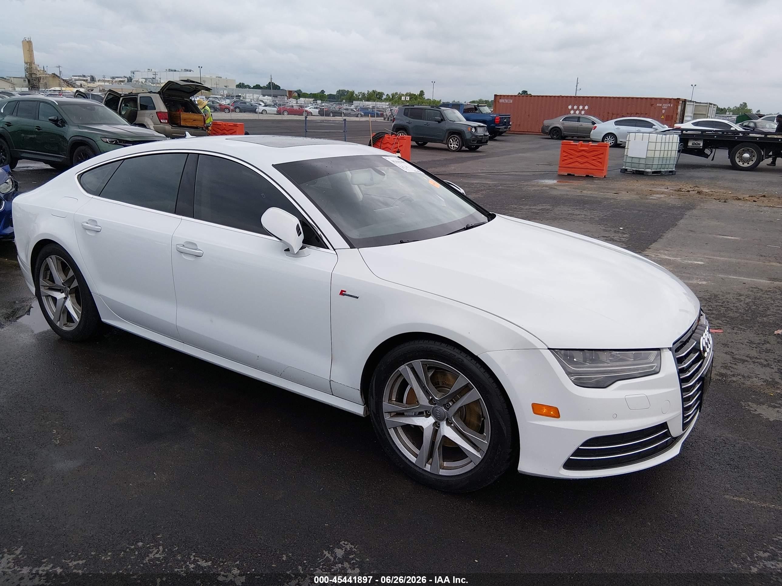 2017 Audi A7 Premium Plus, VIN WAUW2AFC6HN103608 — Rear end