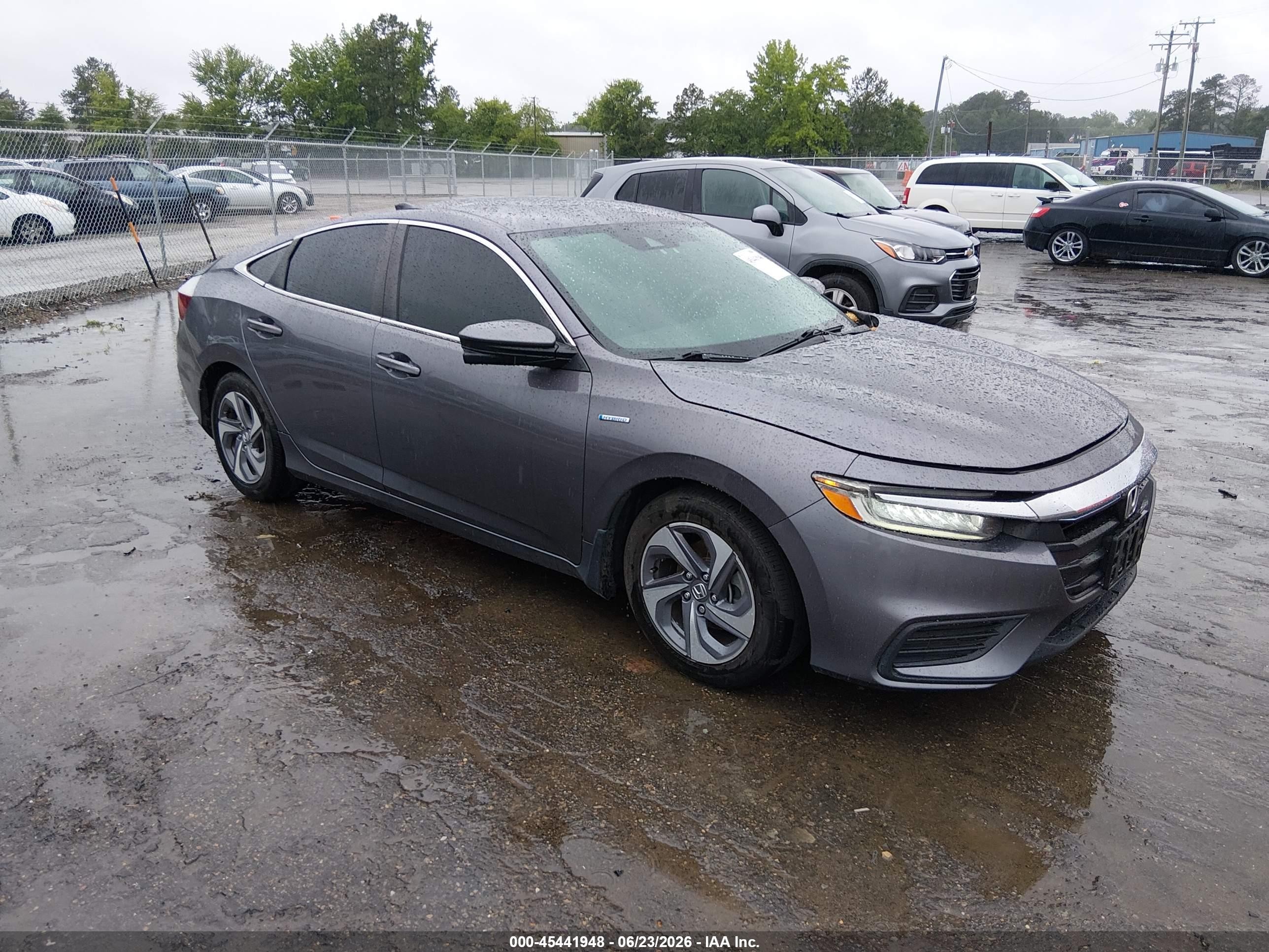 2020 Honda Insight EX, VIN 19XZE4F50LE012454 — Крыша