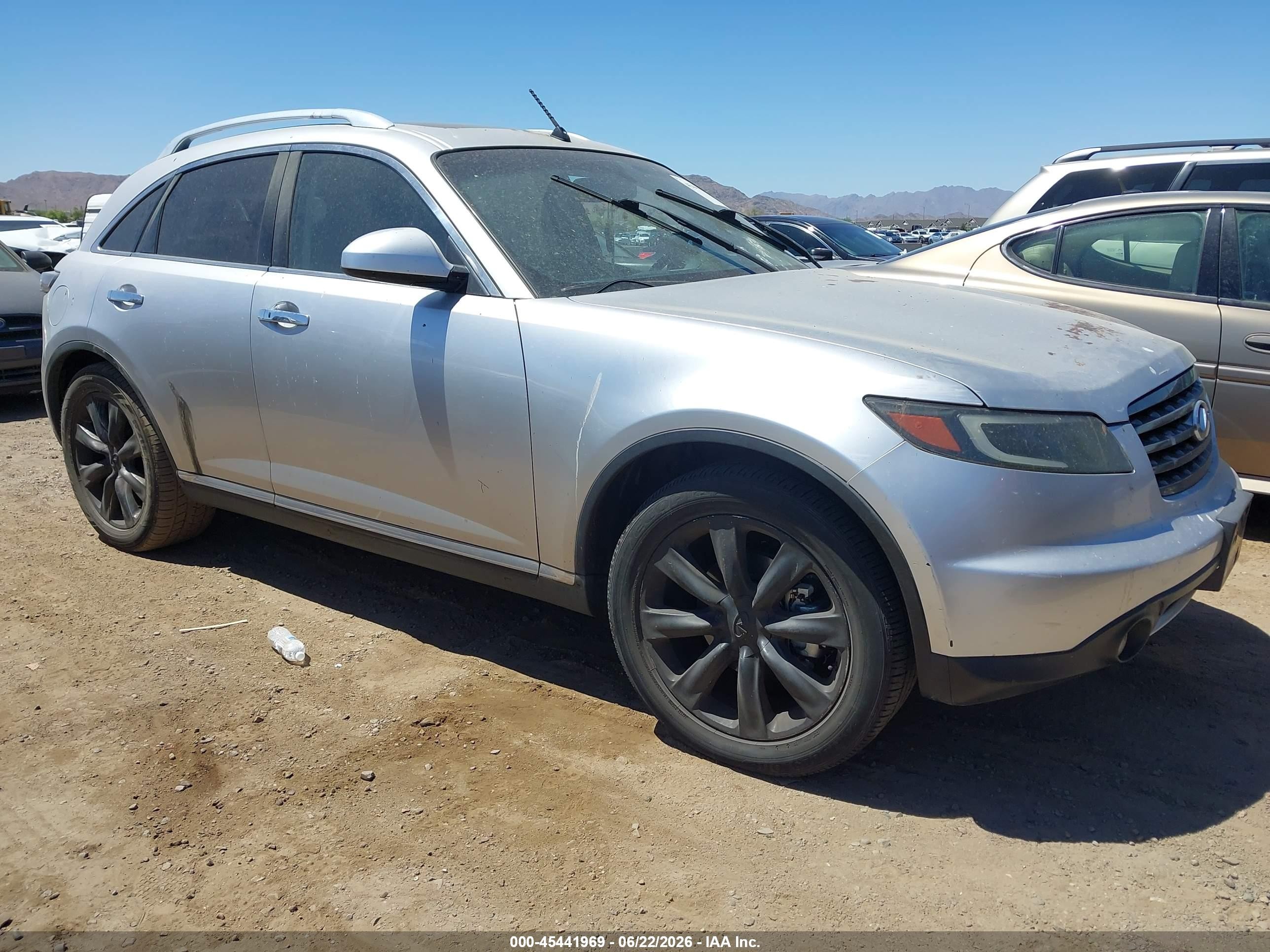 2008 Infiniti FX, VIN JNRBS08W38X400259 — Normal wear