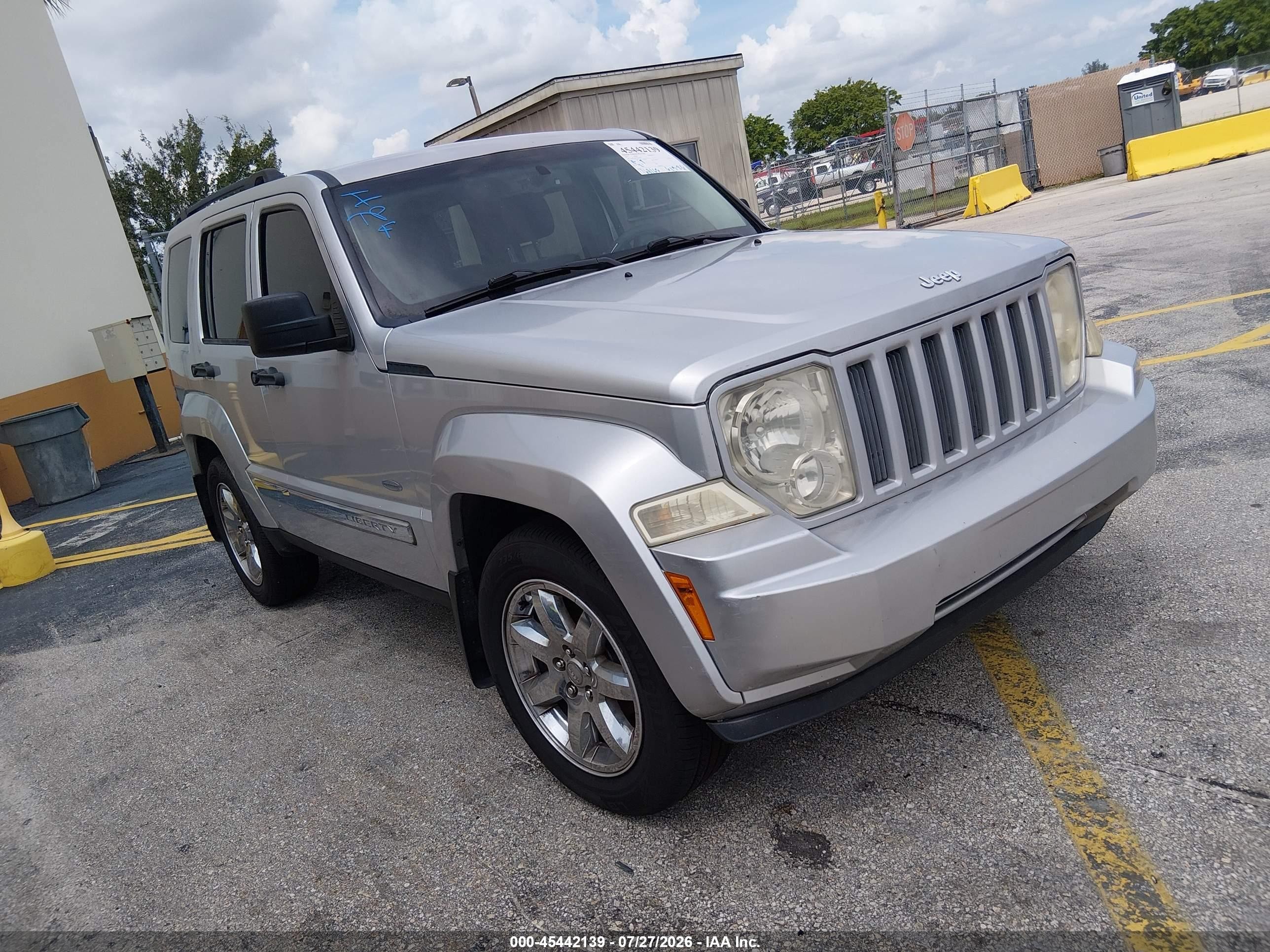 2012 Jeep Liberty Sport, VIN 1C4PJLAK3CW166320 — Механическое