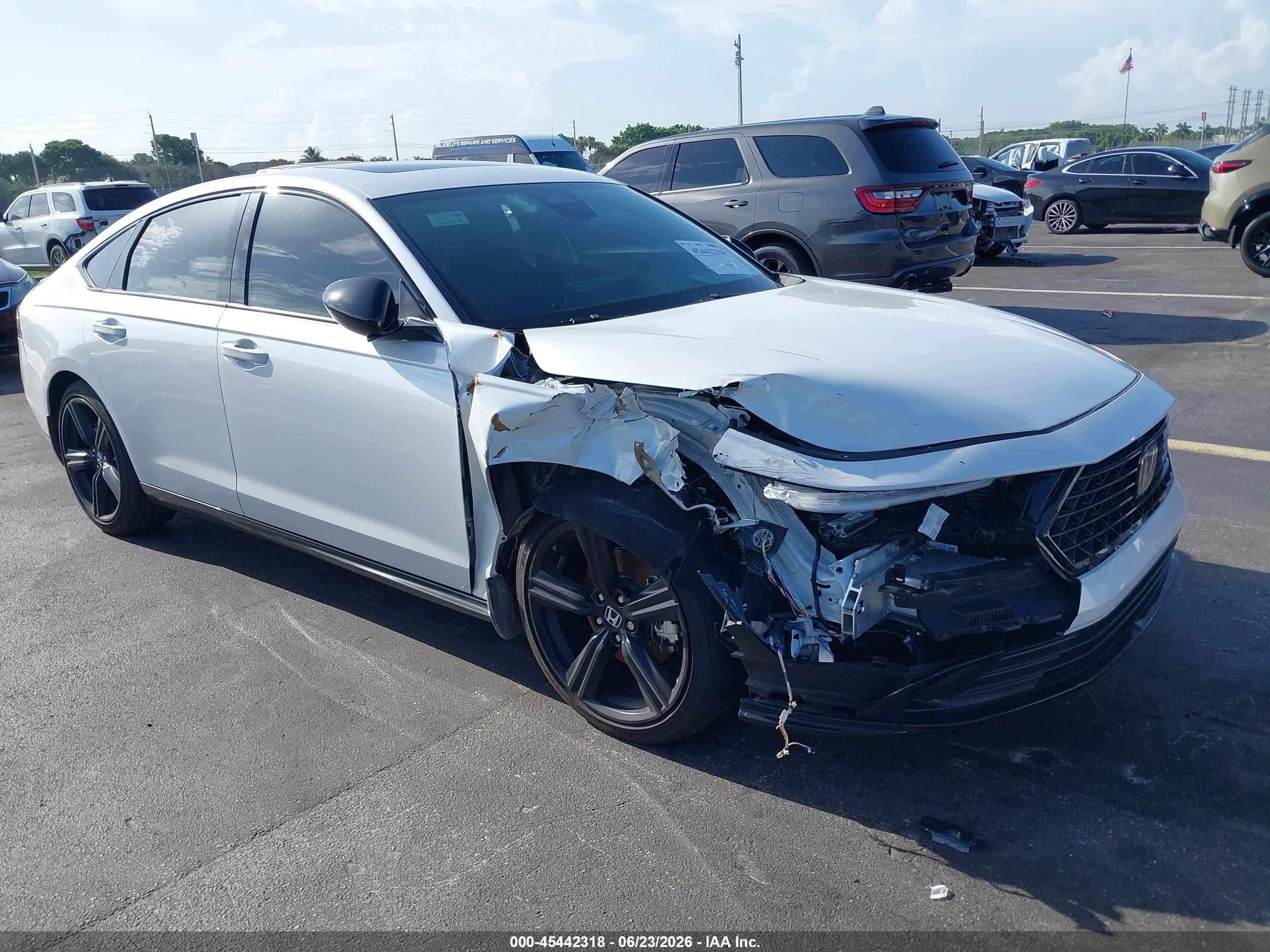 2025 Honda Accord Sport-L, VIN 1HGCY2F79SA080712 — Front end