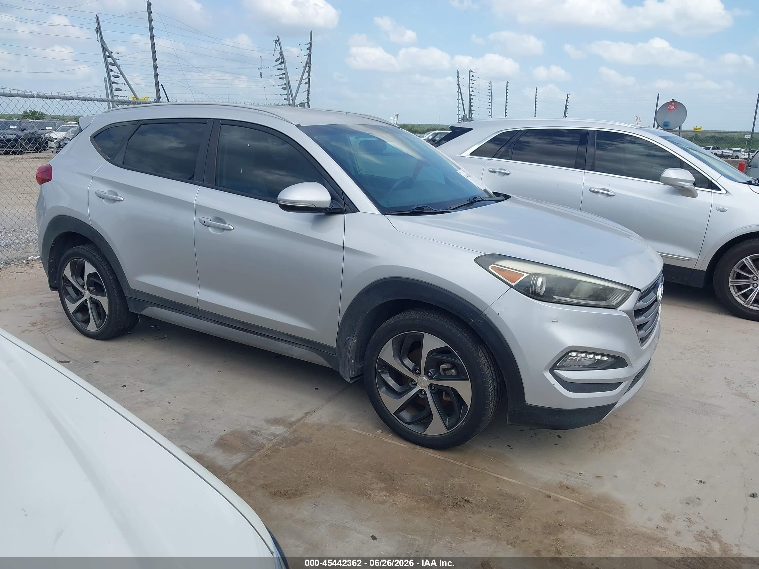 2017 Hyundai Tucson Eco, VIN KM8J33A29HU274004 — Normal wear