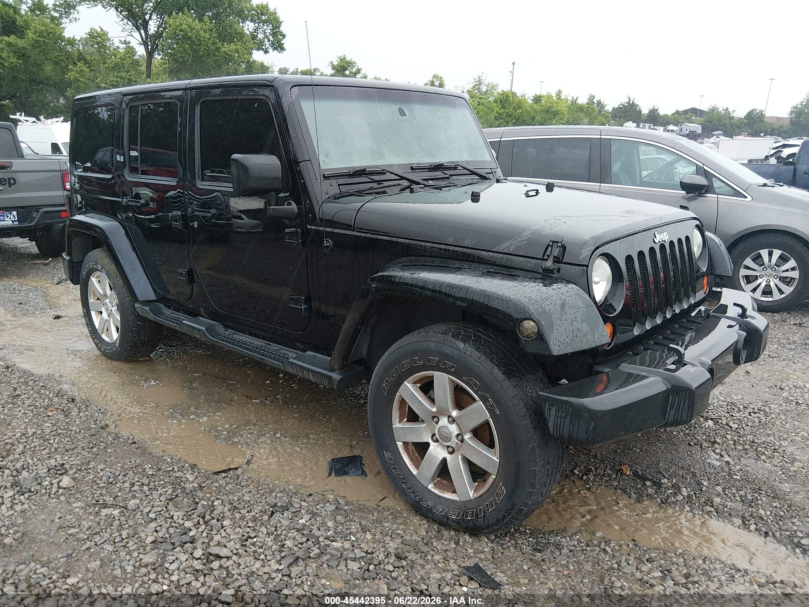 2013 Jeep Wrangler Unlimited Sahara, VIN 1C4BJWEG1DL624957 — Электрика