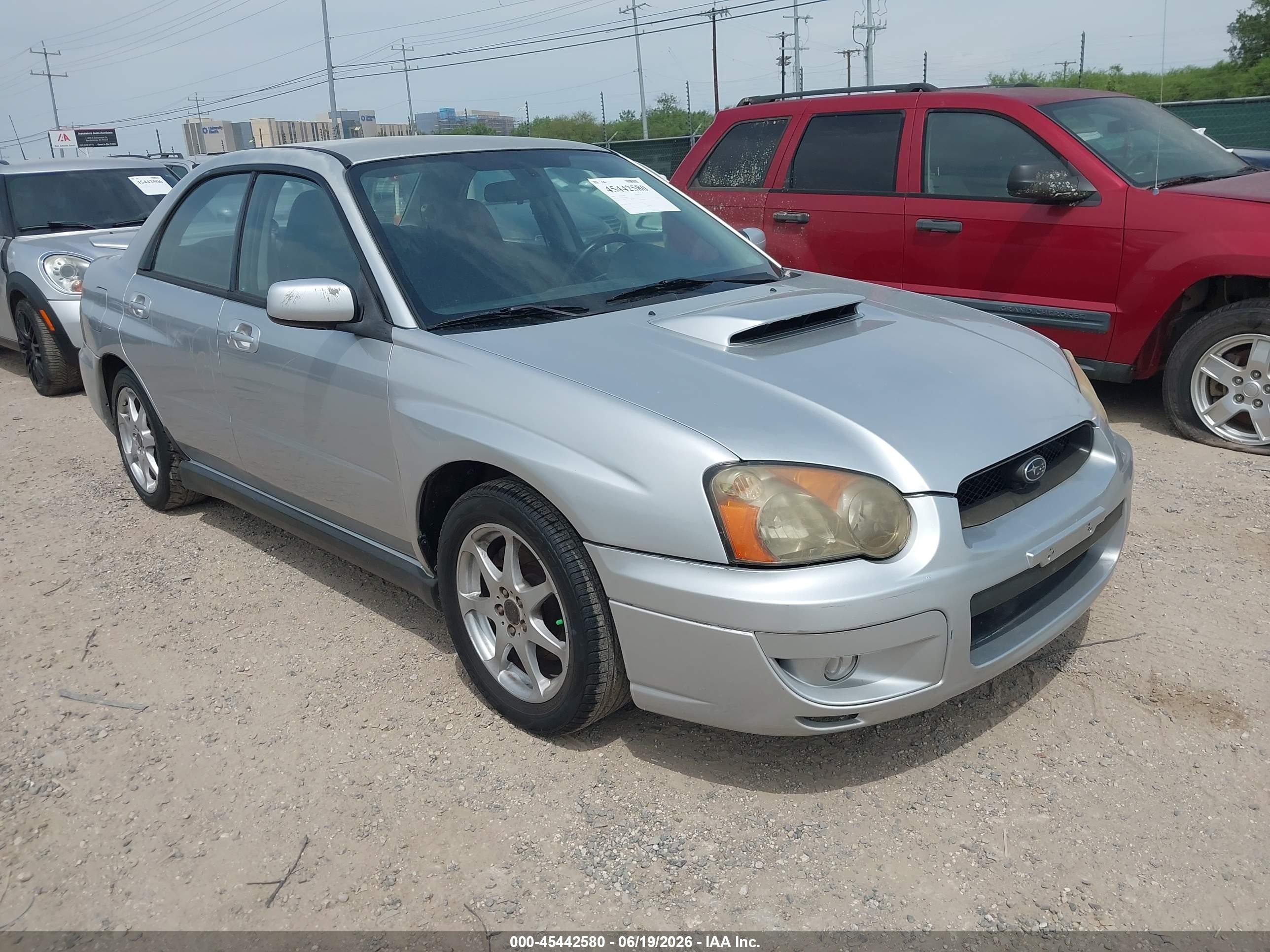 2004 Subaru Impreza WRX, VIN JF1GD29674G523850 — Vandalism
