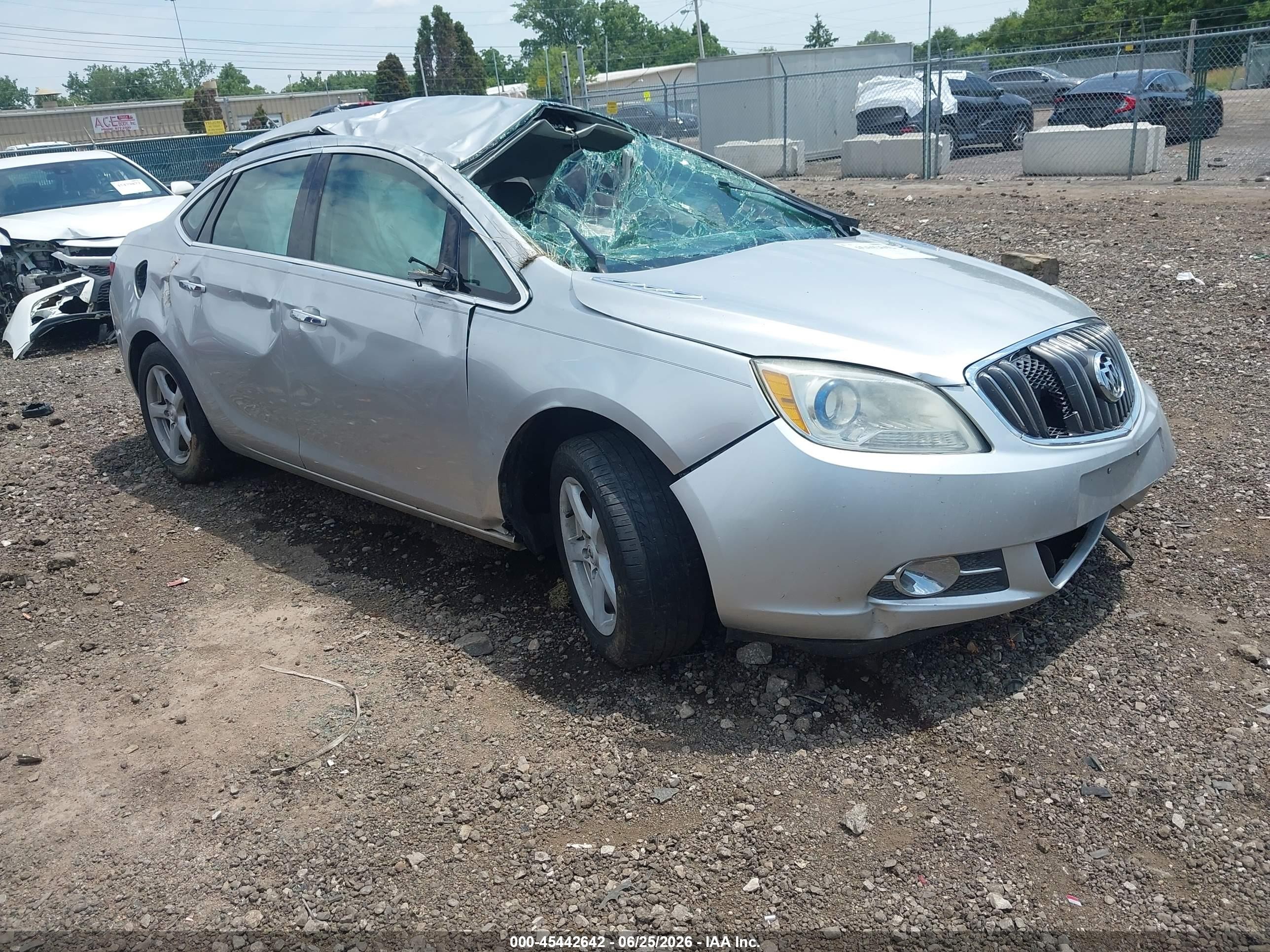 2014 Buick Verano, VIN 1G4PP5SK2E4212951 — Rollover