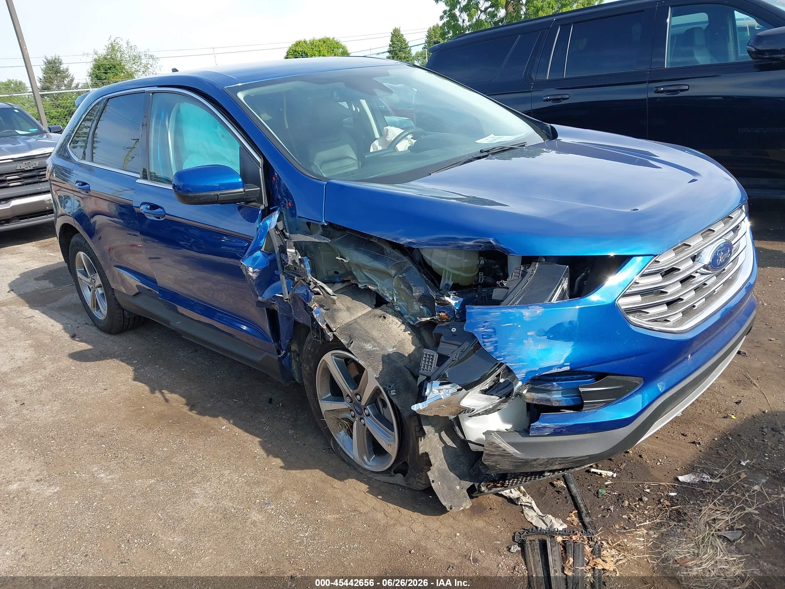 2022 Ford Edge SEL, VIN 2FMPK4J99NBB09037 — Front end