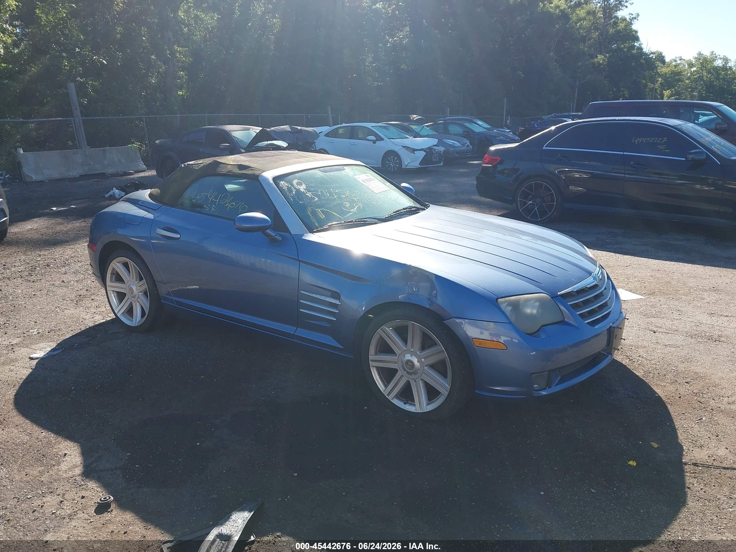 2005 Chrysler Crossfire Limited, VIN 1C3AN65L05X033899 — Front end