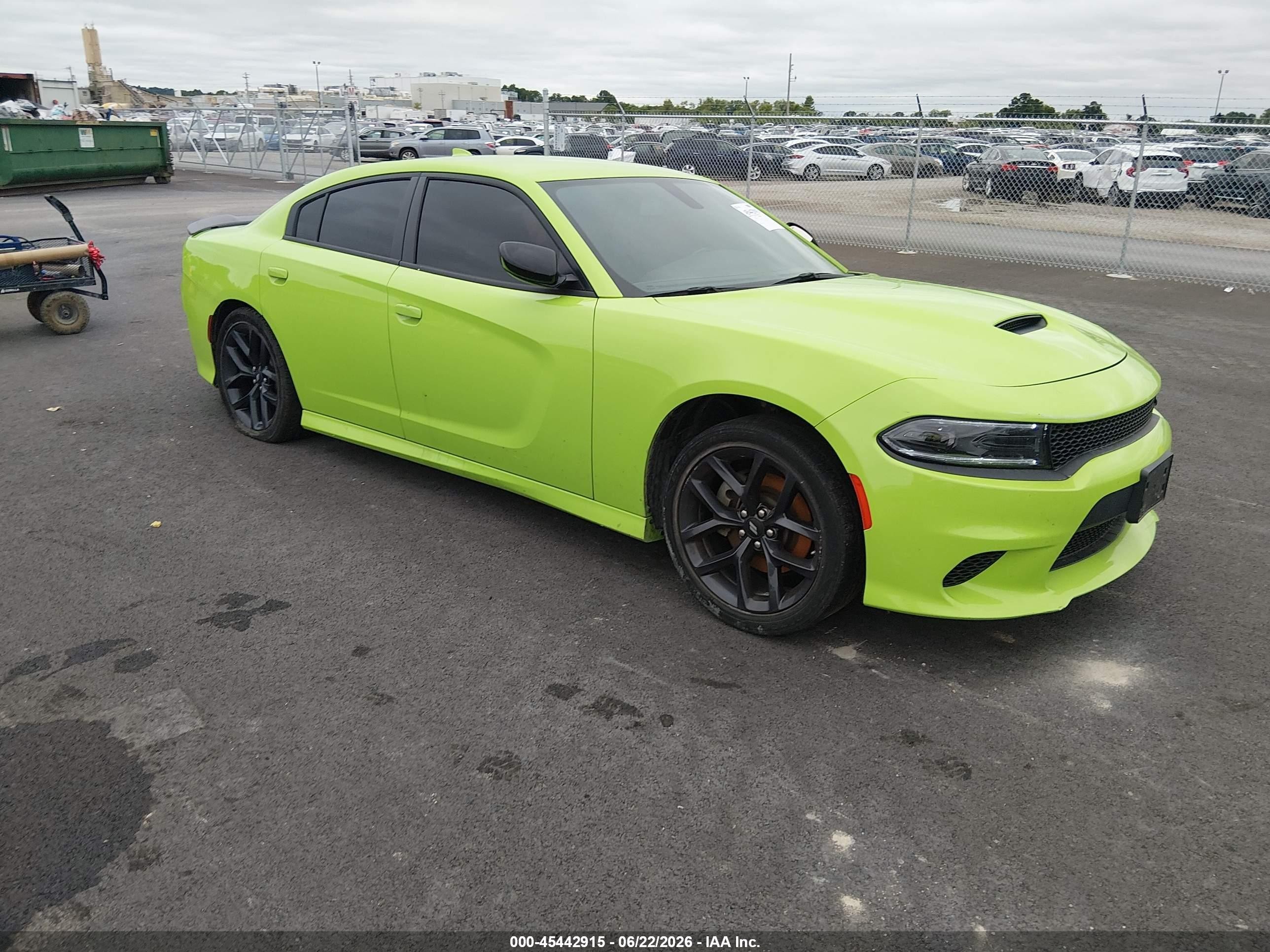 2023 Dodge Charger GT, VIN 2C3CDXHG6PH649162 — Rear end