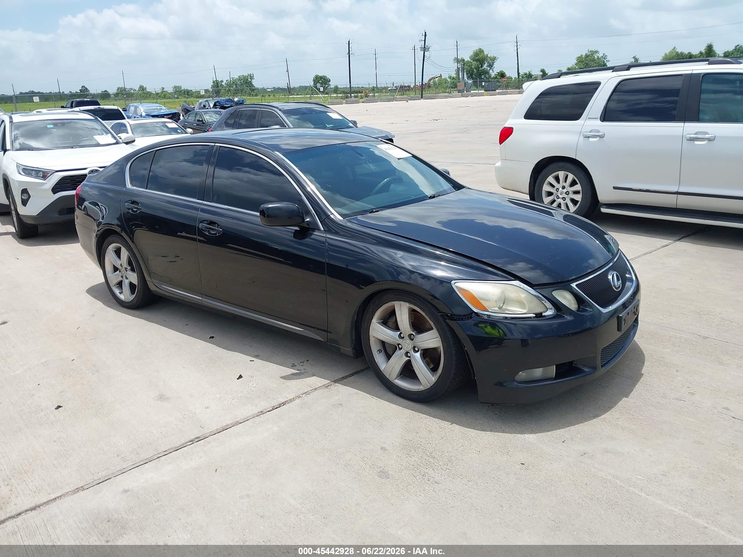 2007 Lexus GS 350, VIN JTHBE96S370015768 — Water / flood
