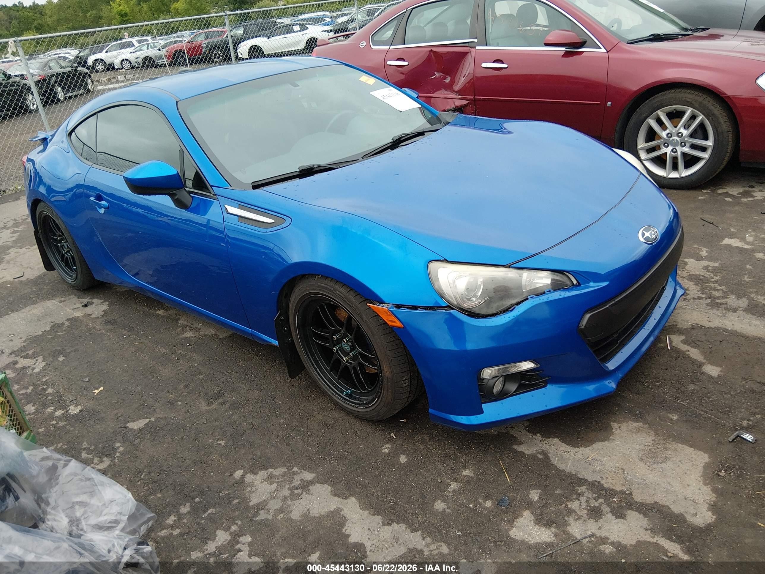 2013 Subaru BRZ Limited, VIN JF1ZCAC14D1609686 — Front end