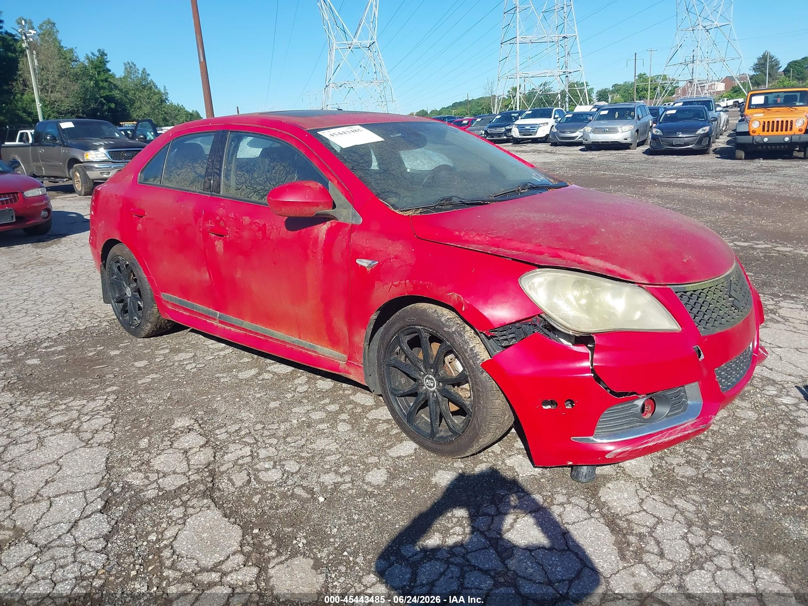 2011 Suzuki Kizashi SLS Sport, VIN JS2RE9A87B6110020 — Normal wear