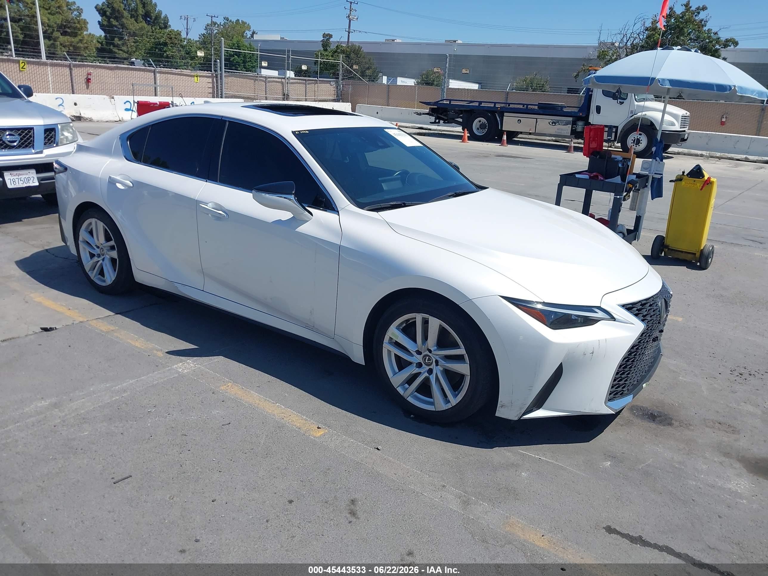 2023 Lexus IS 300, VIN JTHCA1D2XP5125532 — Theft recovery