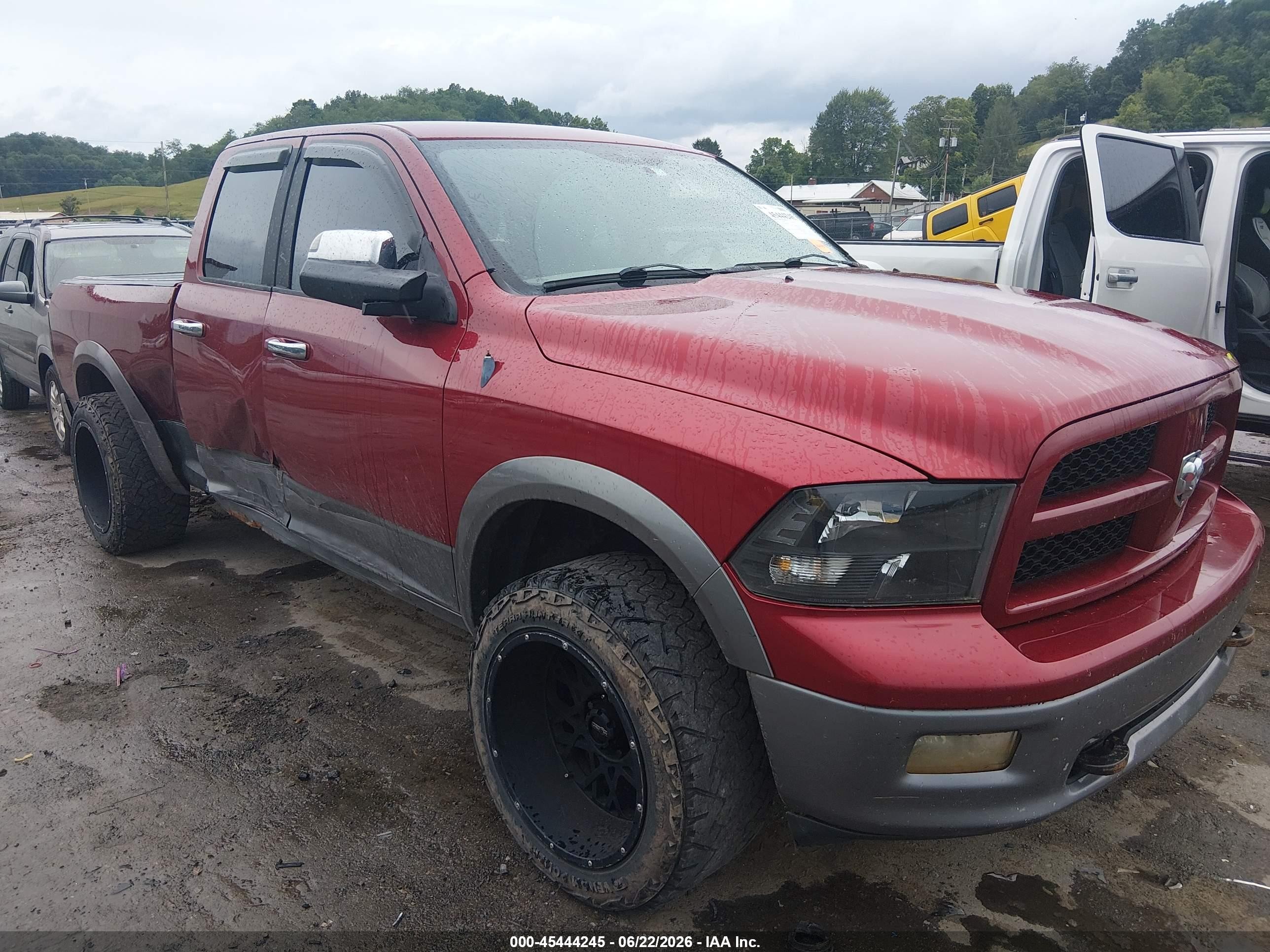 2011 Ram 1500 Big Horn, VIN 1D7RV1GT6BS607600 — Rear end