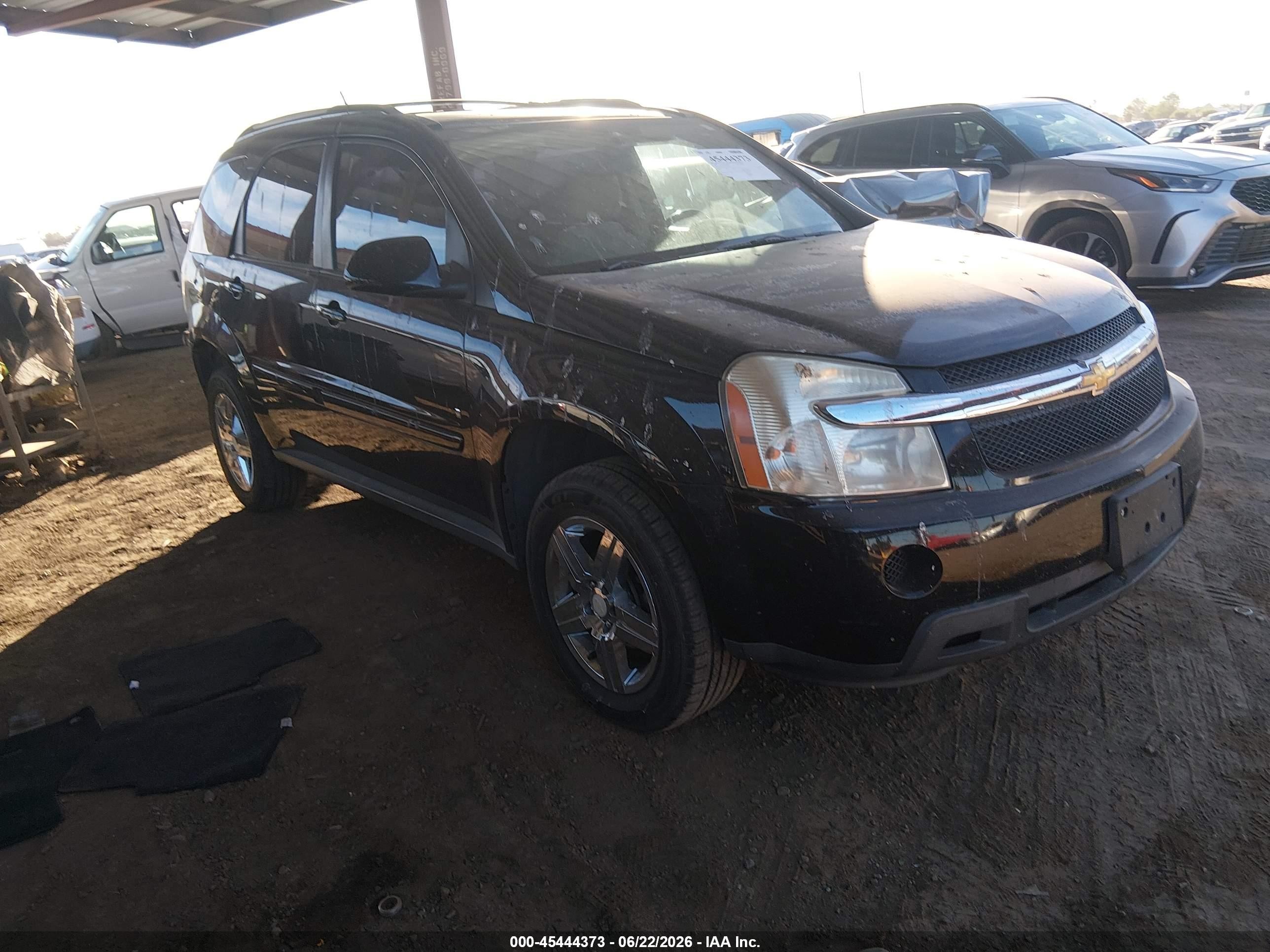 2009 Chevrolet Equinox 1LT, VIN 2CNDL33F396222025 — Rear end