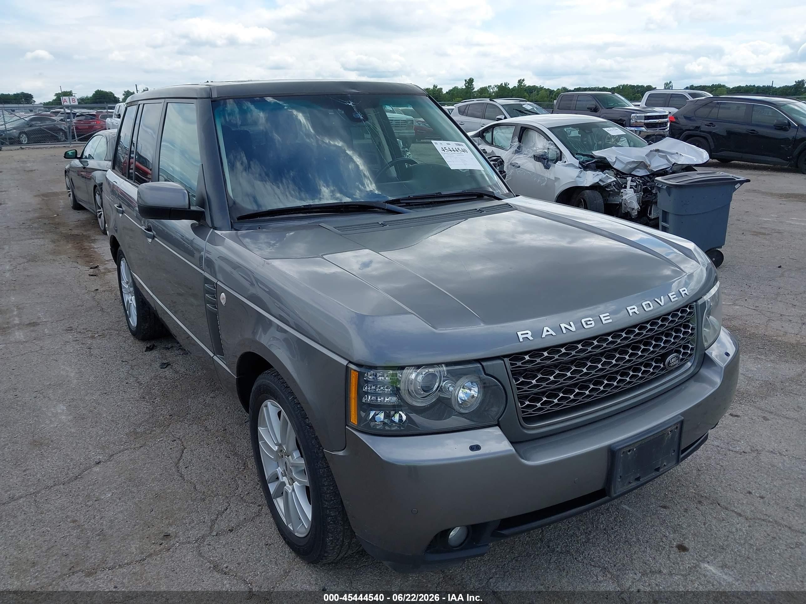 2011 Land Rover Range Rover HSE, VIN SALME1D45BA353877 — Storm