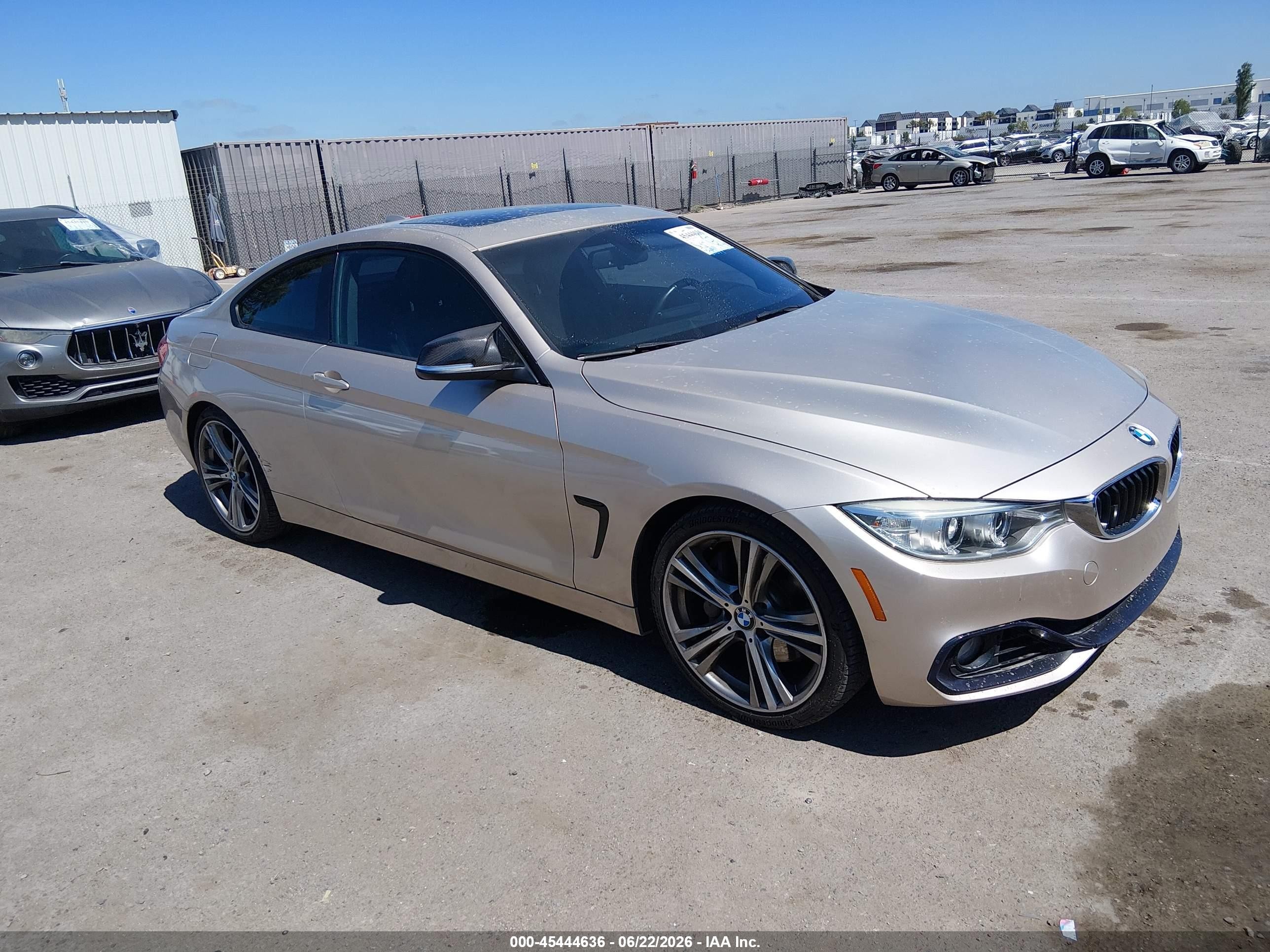 2014 BMW 4 Series 435i, VIN WBA3R1C58EK190803 — Side