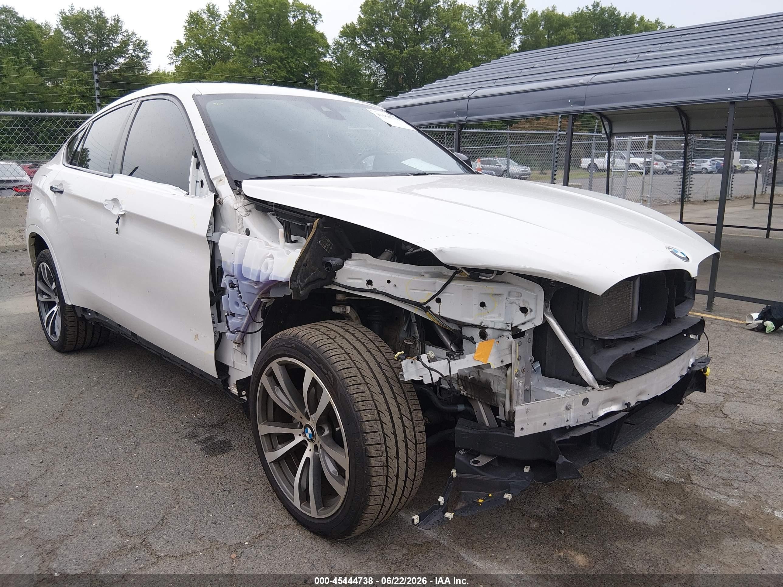 2019 BMW X6 xDrive35i, VIN 5UXKU2C53K0Z65632 — Front end