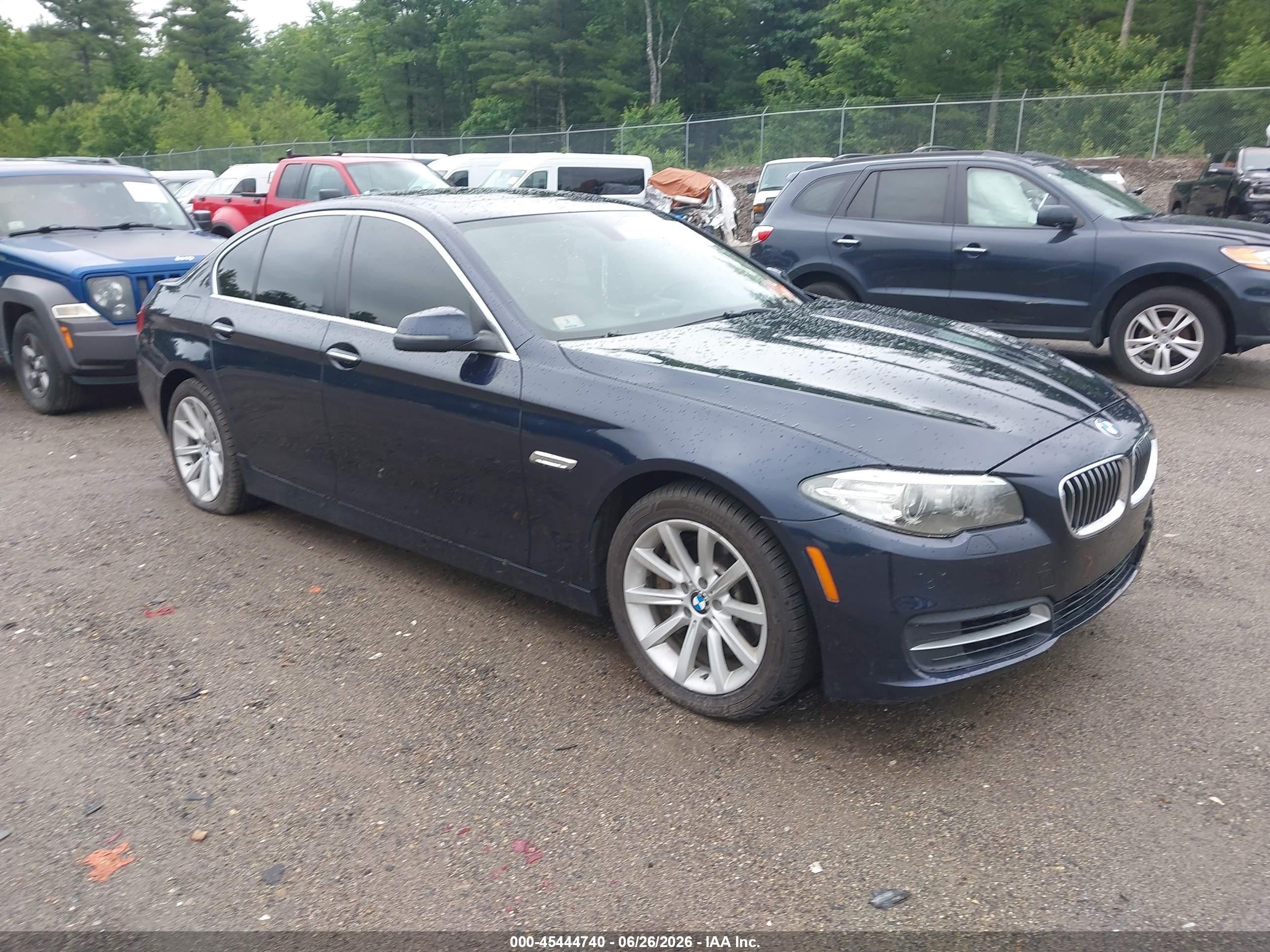 2014 BMW 5 Series 535i xDrive, VIN WBA5B3C51ED531195 — Front end