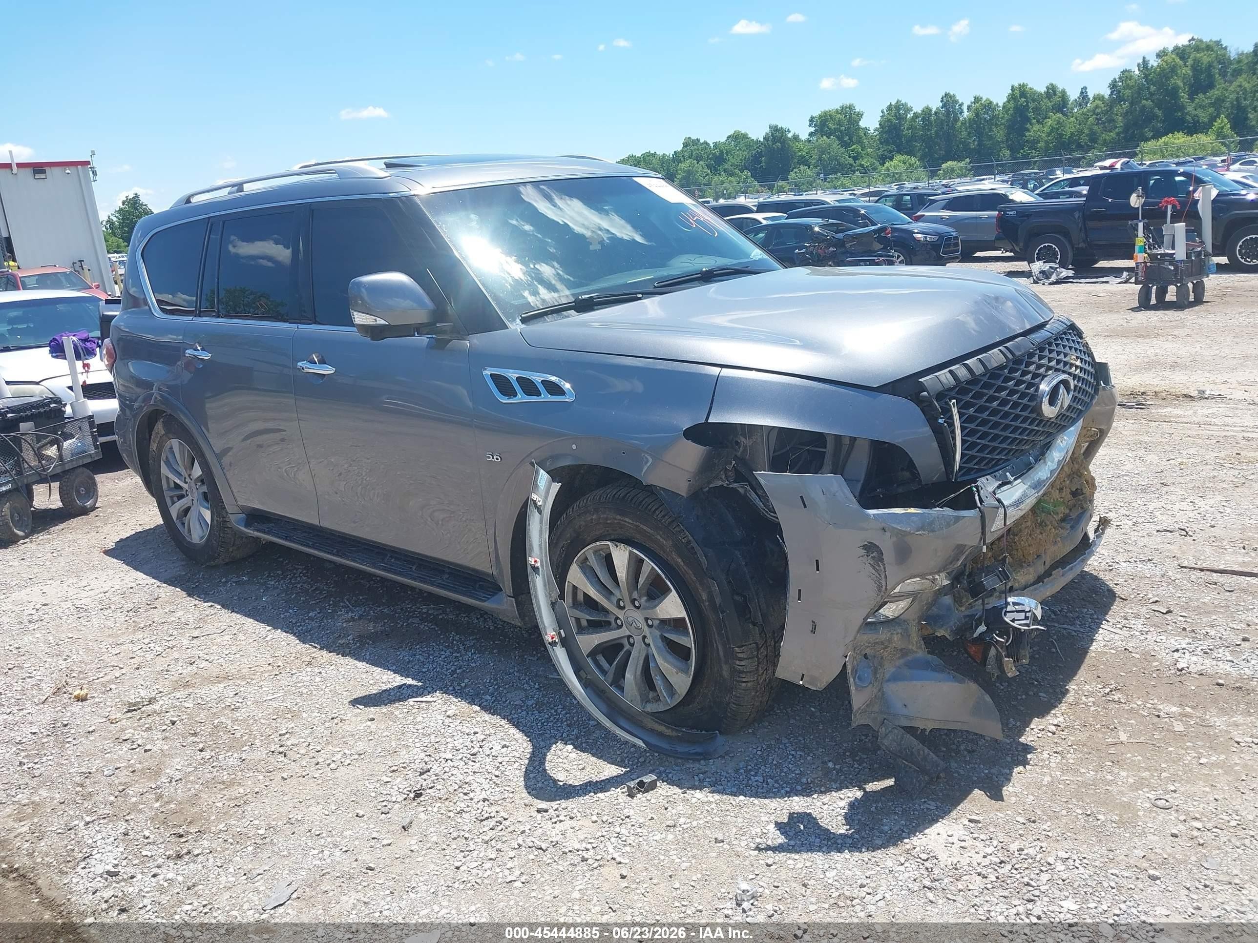 2015 Infiniti QX80, VIN JN8AZ2NE2F9083417 — All over
