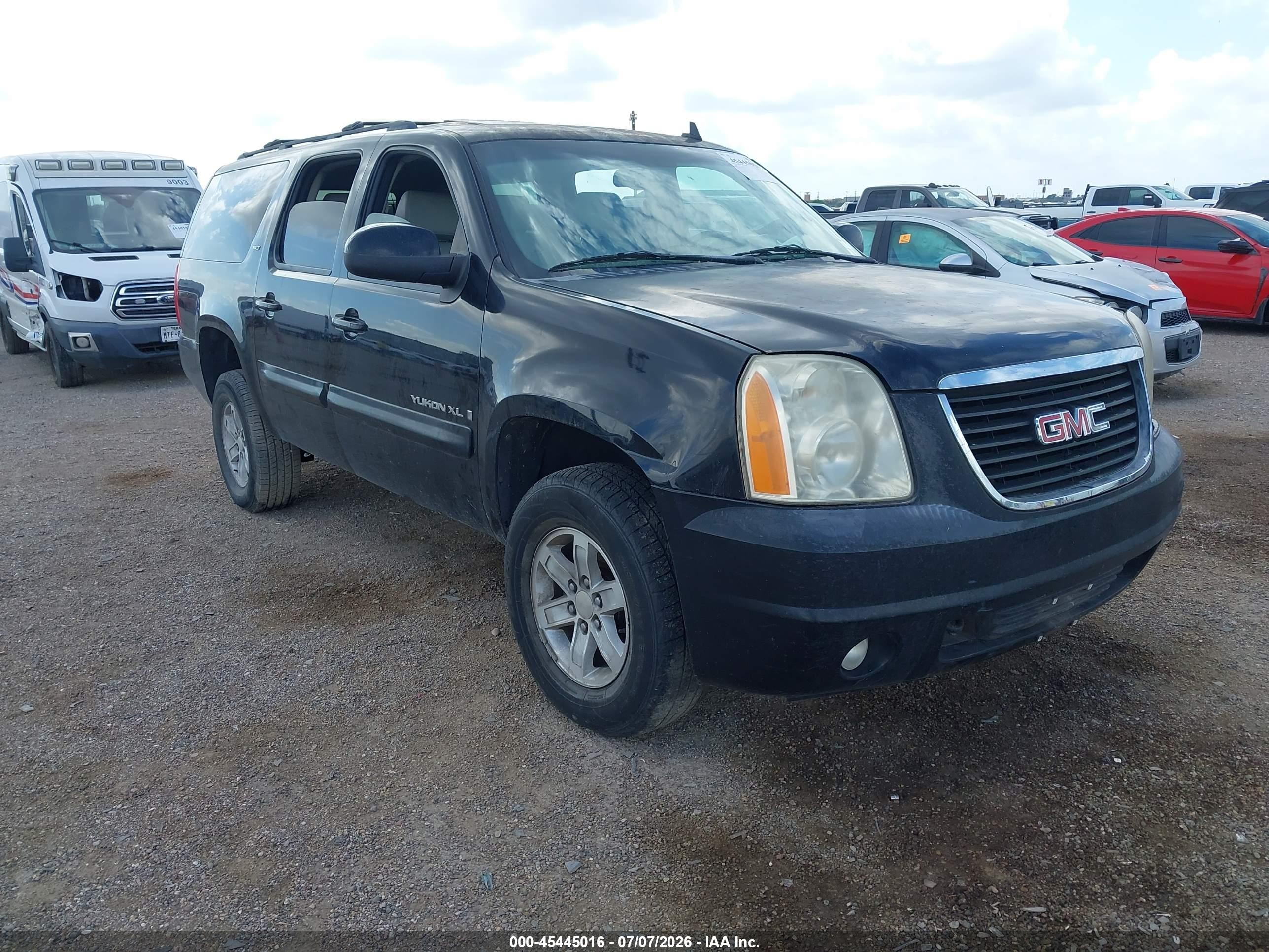 2008 GMC Yukon XL SLE 3SA, VIN 1GKFC16048R204553 — Repossession