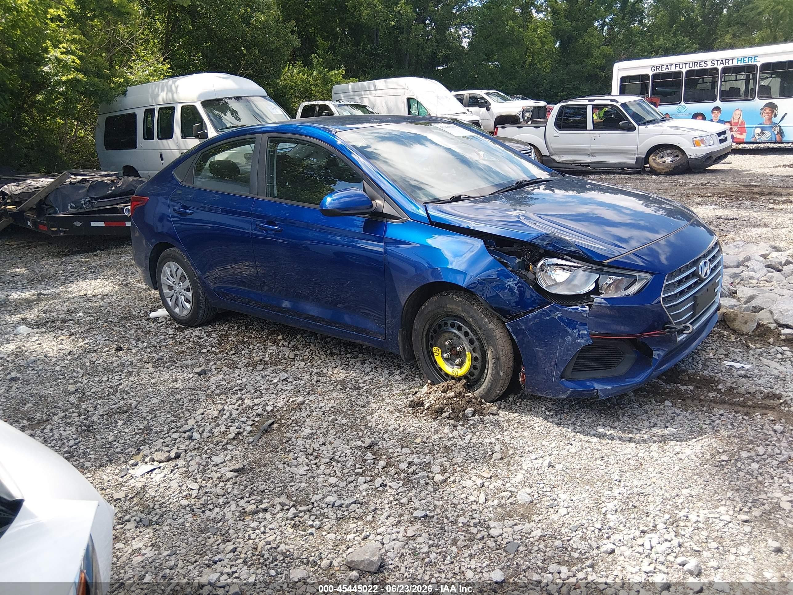 2019 Hyundai Accent SE, VIN 3KPC24A36KE071267 — Normal wear