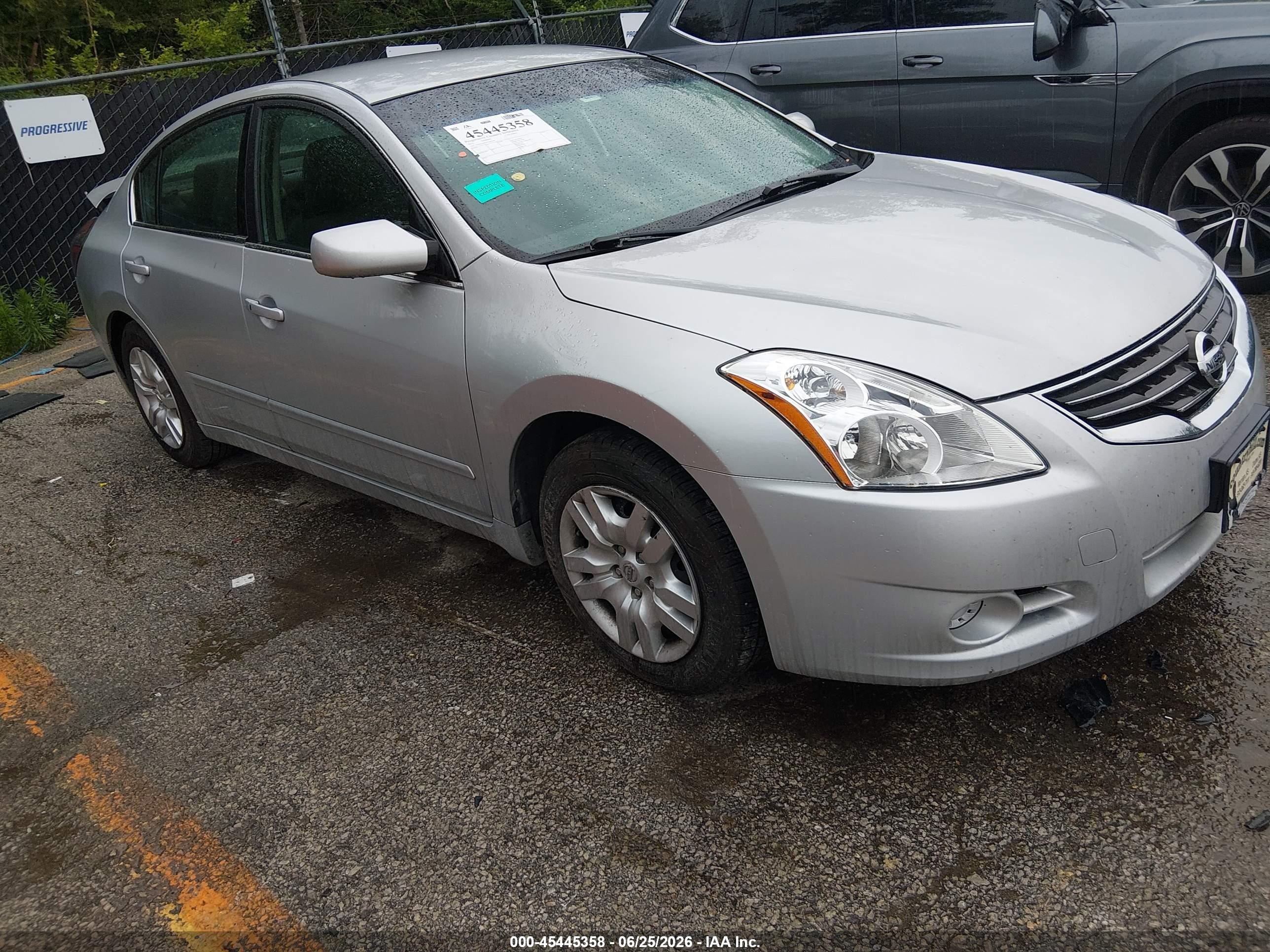 2012 Nissan Altima S, VIN 1N4AL2APXCC162164 — Side