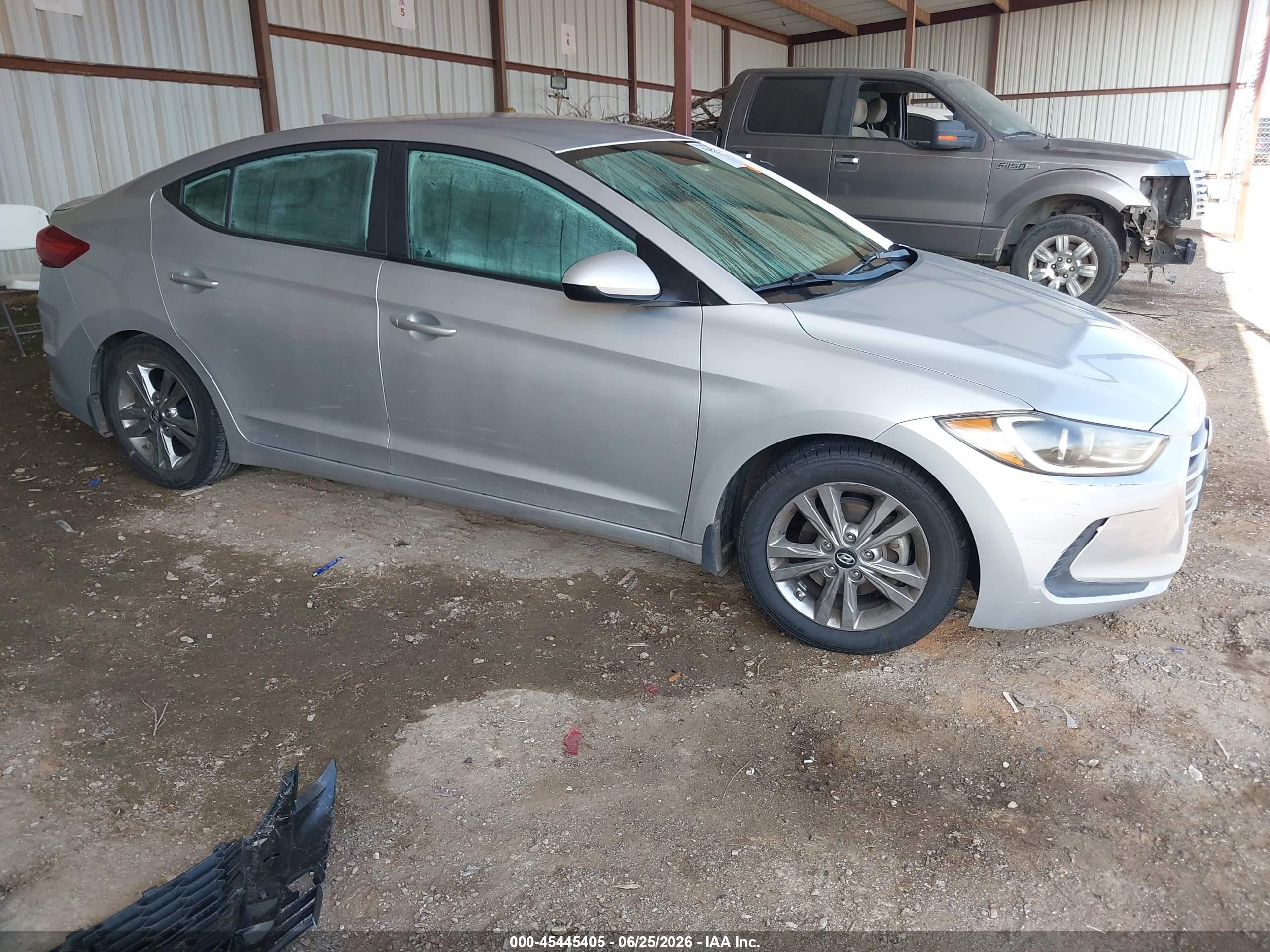2017 Hyundai Elantra Limited, VIN KMHD84LF9HU388833 — Biohazard / chemical
