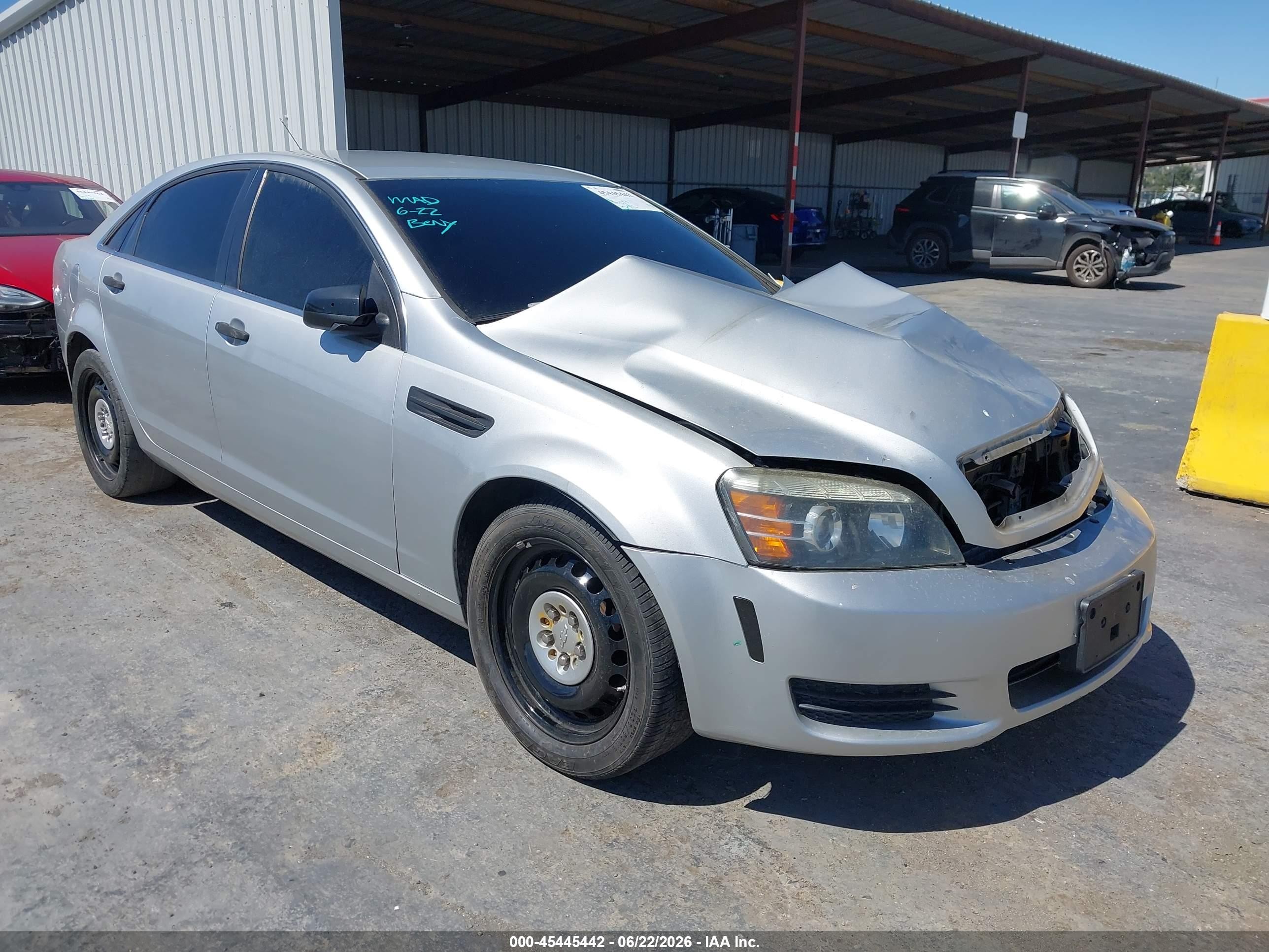 2014 Chevrolet Caprice Police Police, VIN 6G3NS5U2XEL973212 — Front end
