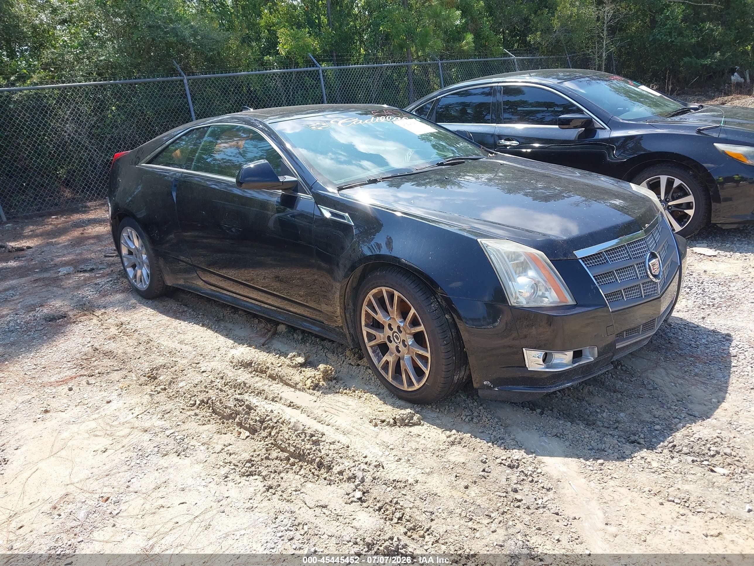 2011 Cadillac CTS Performance, VIN 1G6DJ1ED9B0137945 — Water / flood