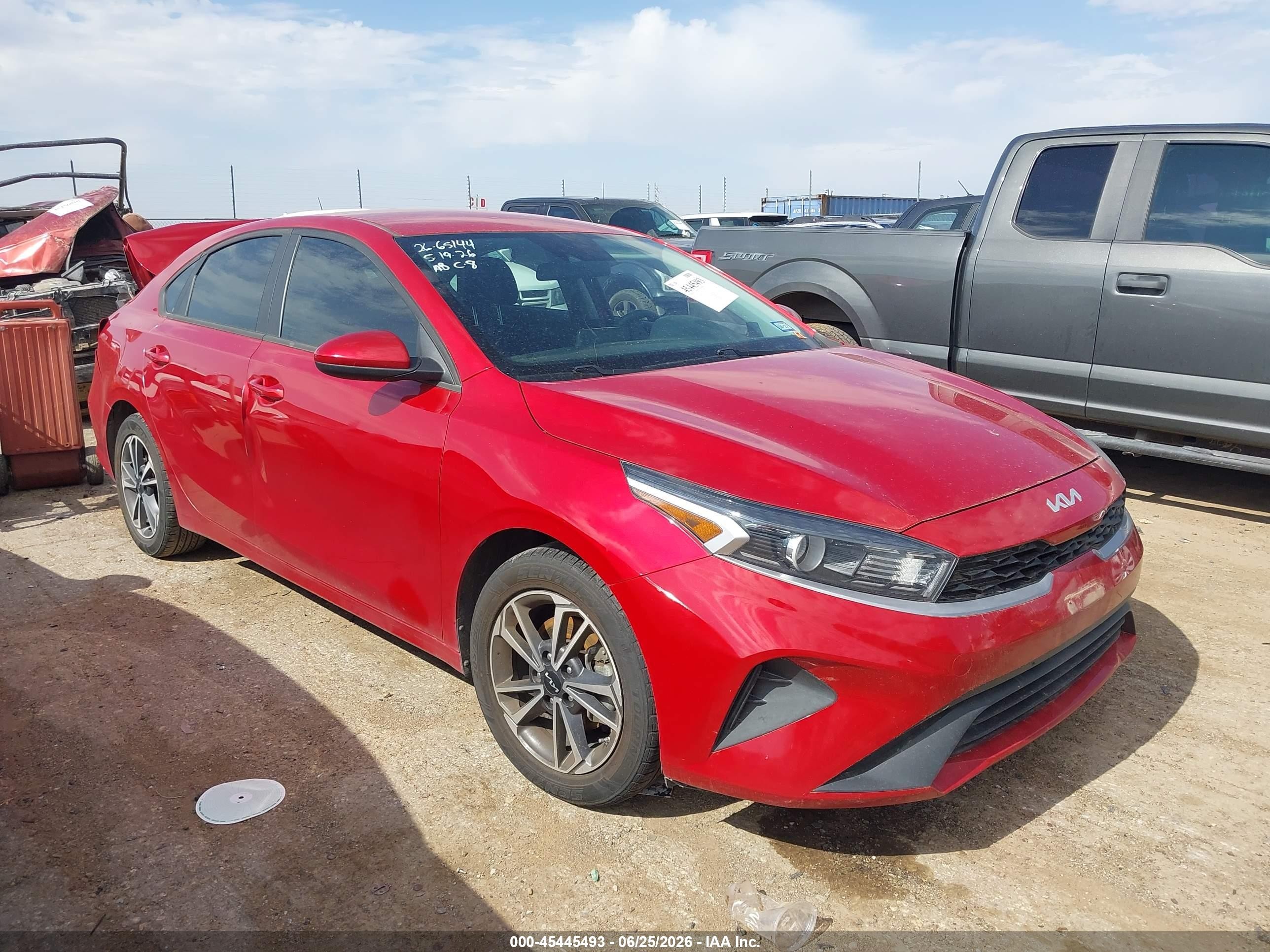 2022 Kia Forte LXS, VIN 3KPF24AD5NE478006 — Rear end