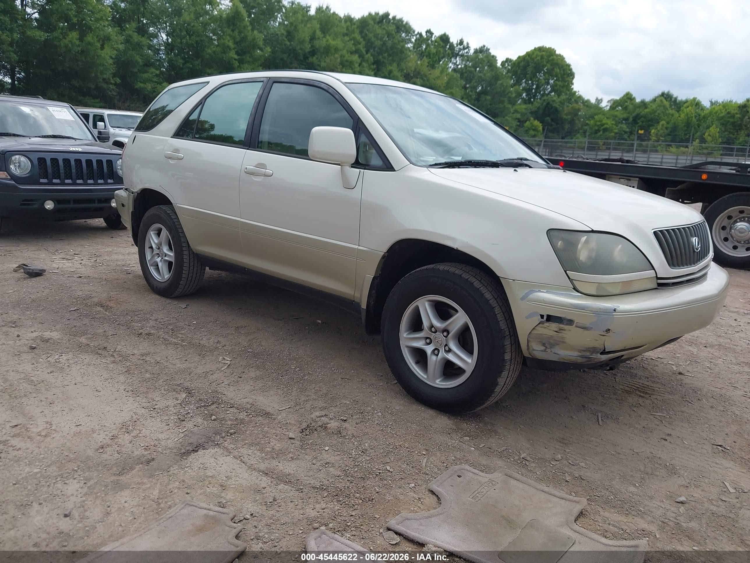 2000 Lexus RX 300, VIN JT6GF10U9Y0056916 — Front end
