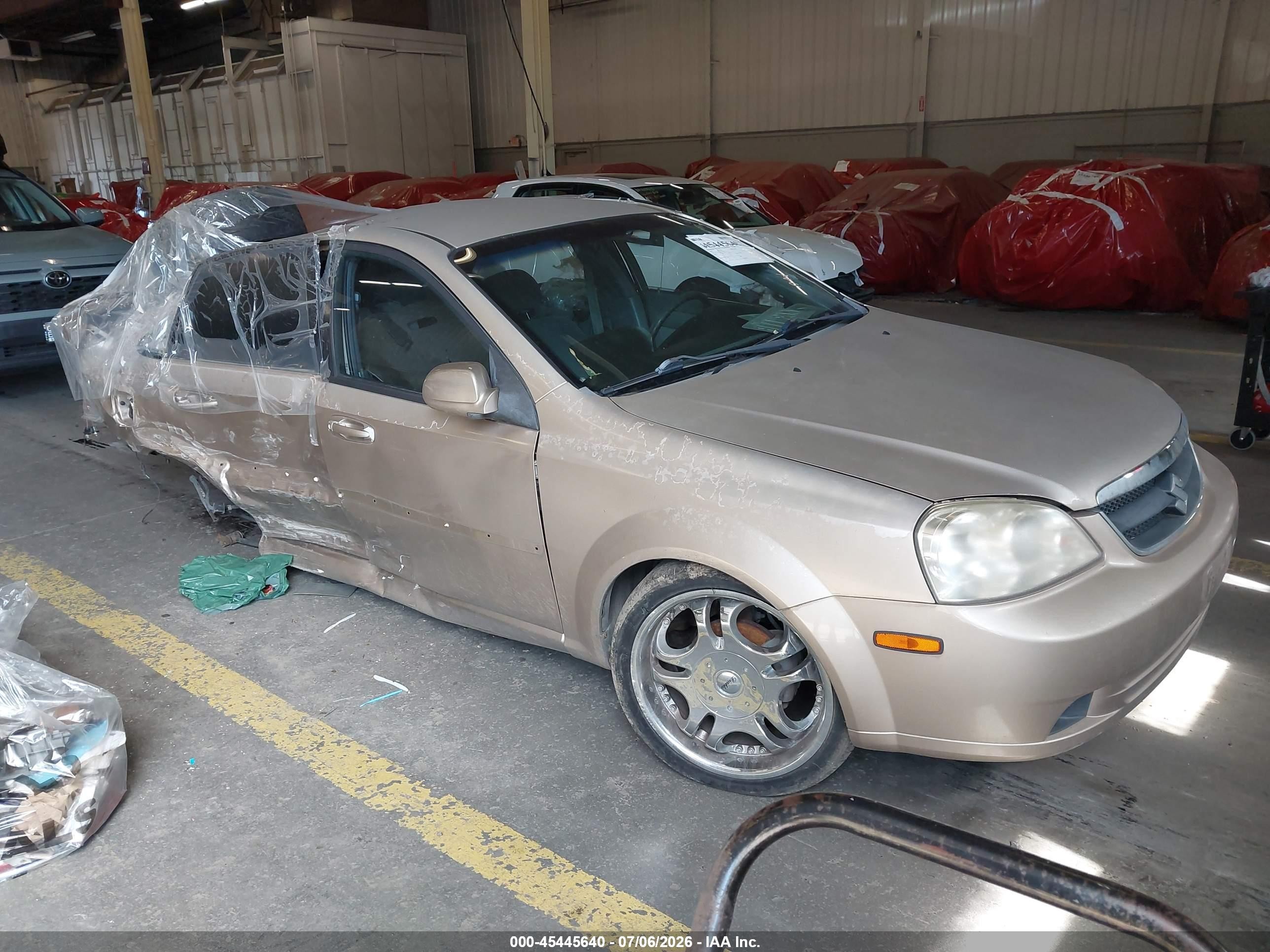 2007 Suzuki Forenza, VIN KL5JD56ZX7K536146 — All over