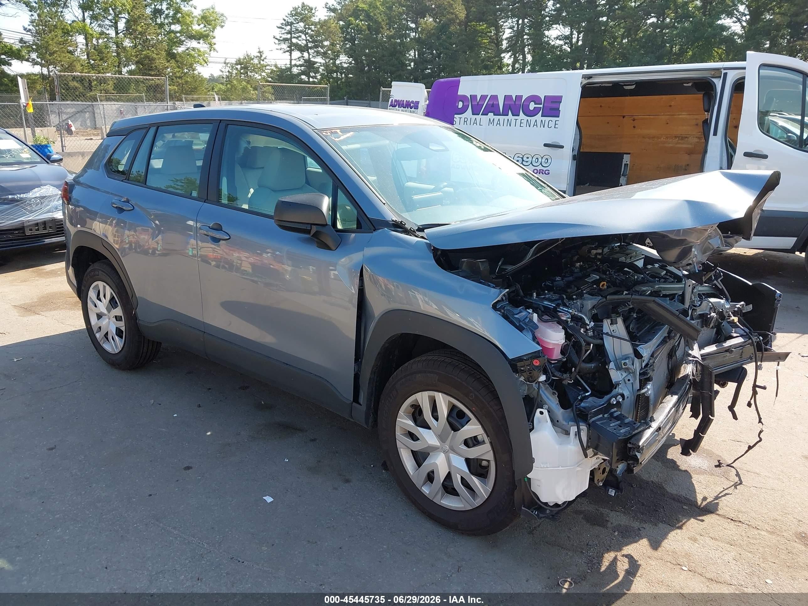 2026 Toyota Corolla Cross L, VIN 7MUAAABG0TV166916 — Перед