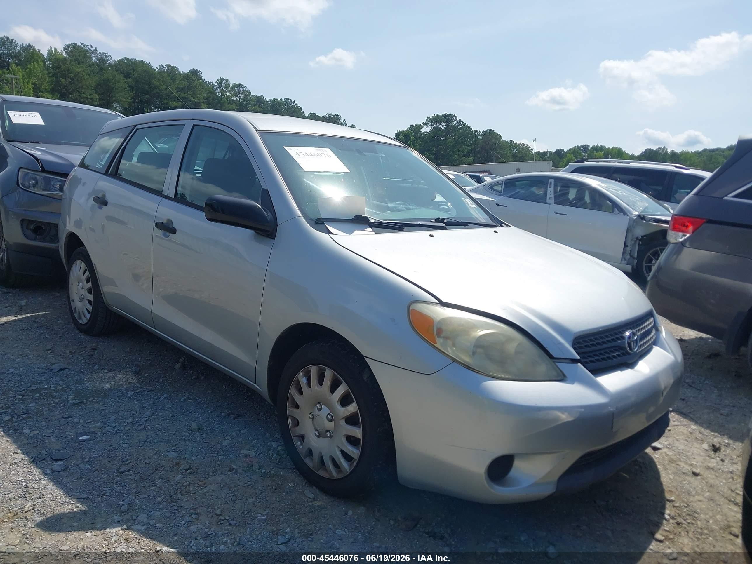 2006 Toyota Matrix XR, VIN 2T1KR32E16C561783 — Обычный износ