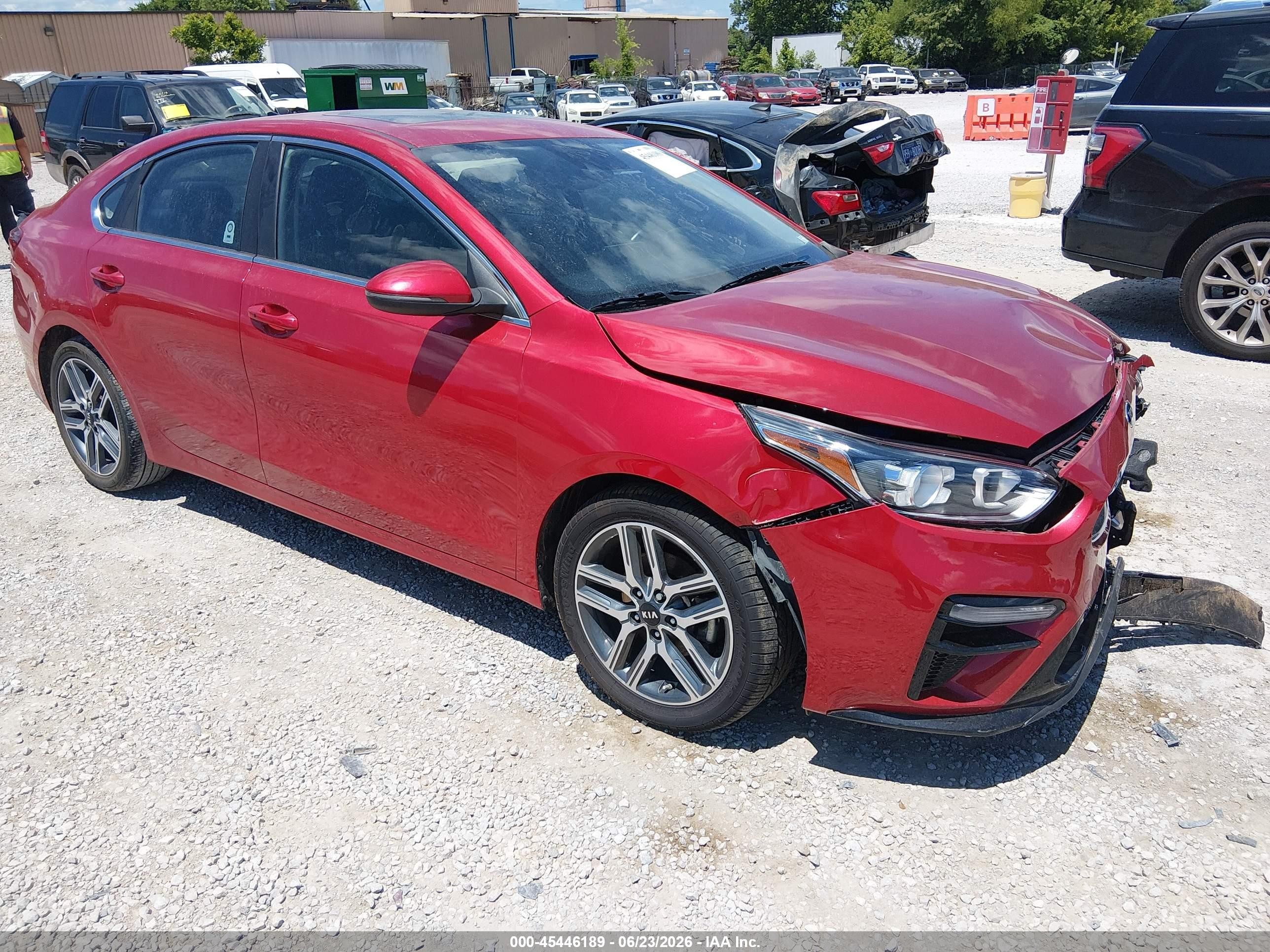 2021 Kia Forte EX, VIN 3KPF54ADXME349152 — Front end