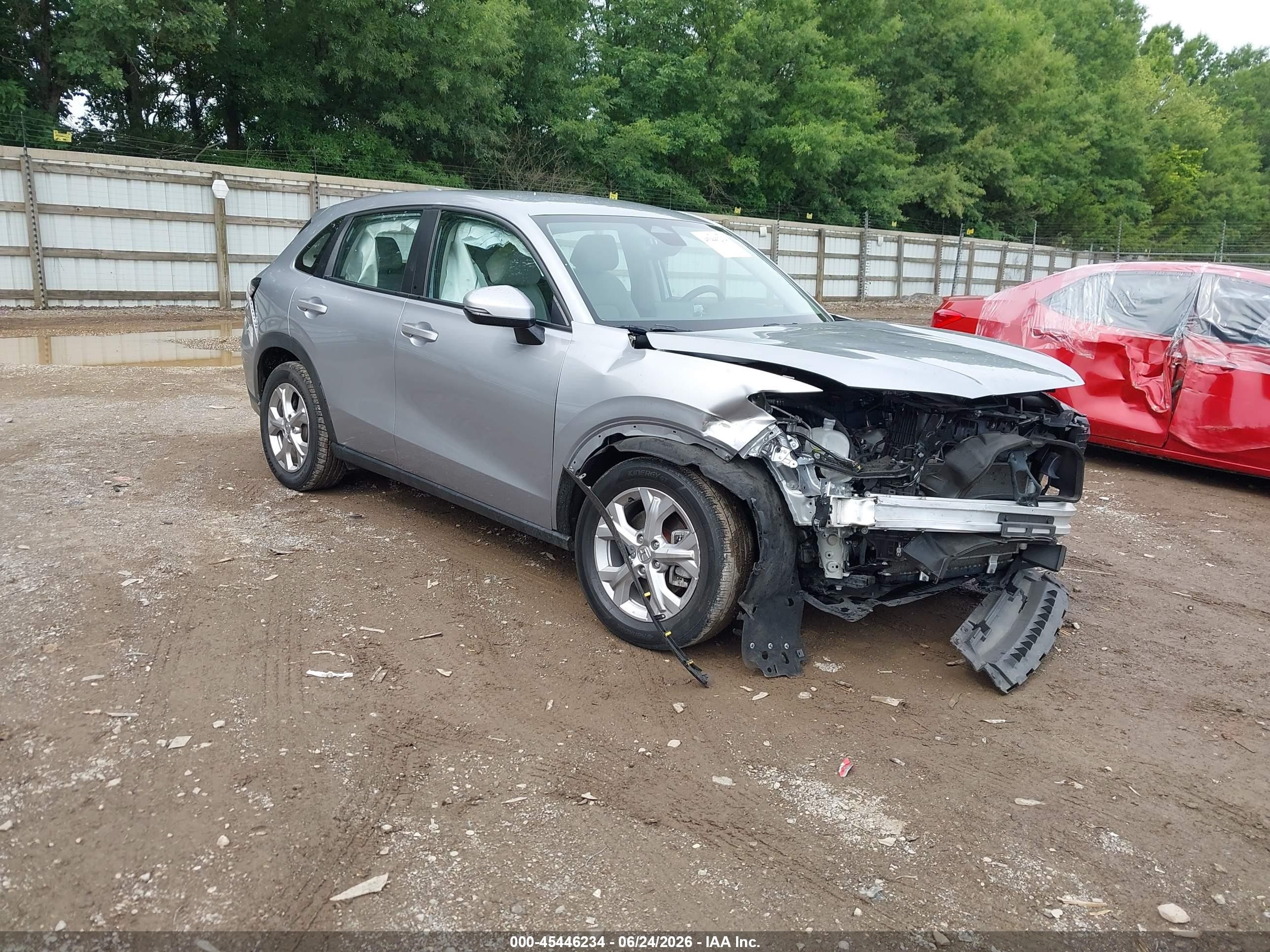 2023 Honda HR-V LX, VIN 3CZRZ2H34PM735024 — Front end