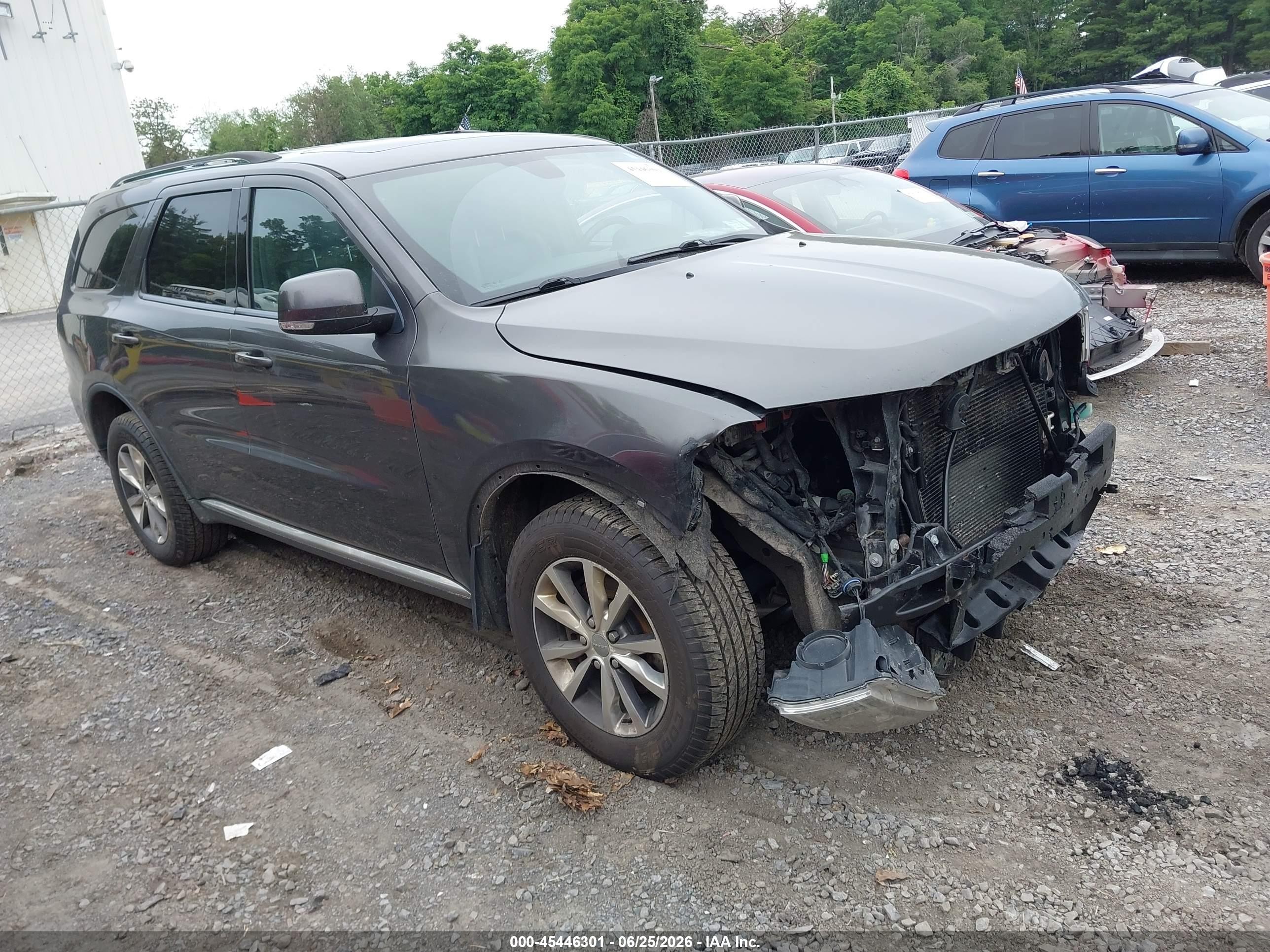 2016 Dodge Durango Limited, VIN 1C4RDJDG4GC353536 — Front end